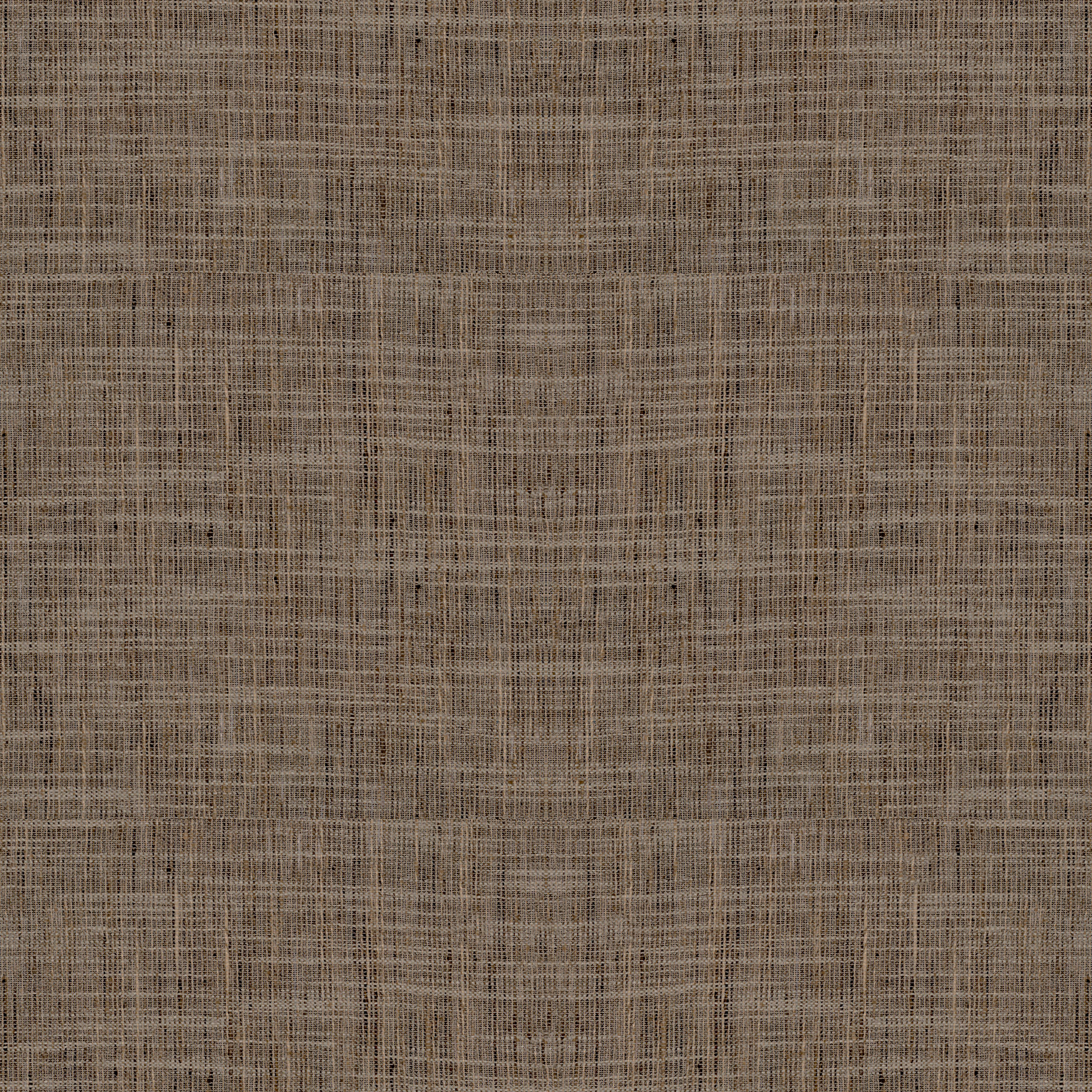 A seamless fabric texture with plain brown sheer units arranged in a None pattern