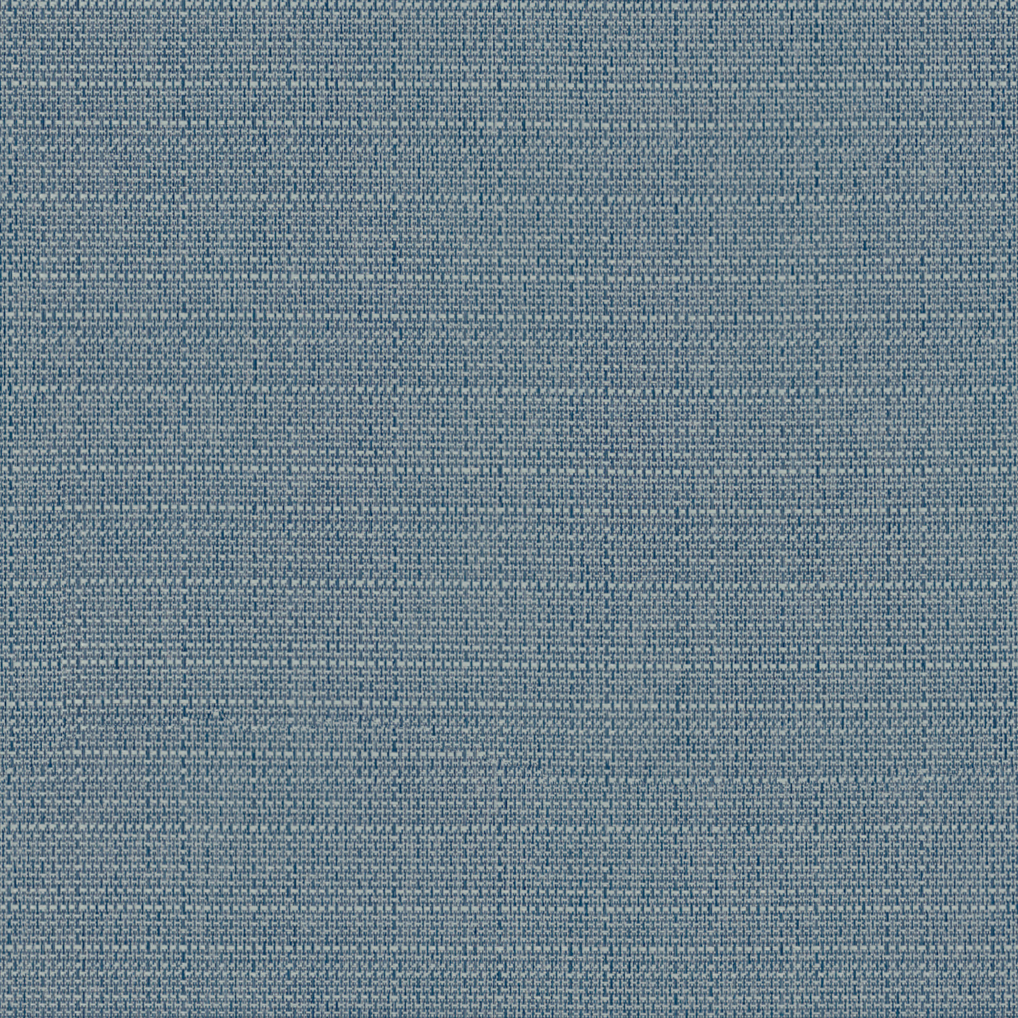 A seamless fabric texture with plain blue blackout units arranged in a None pattern