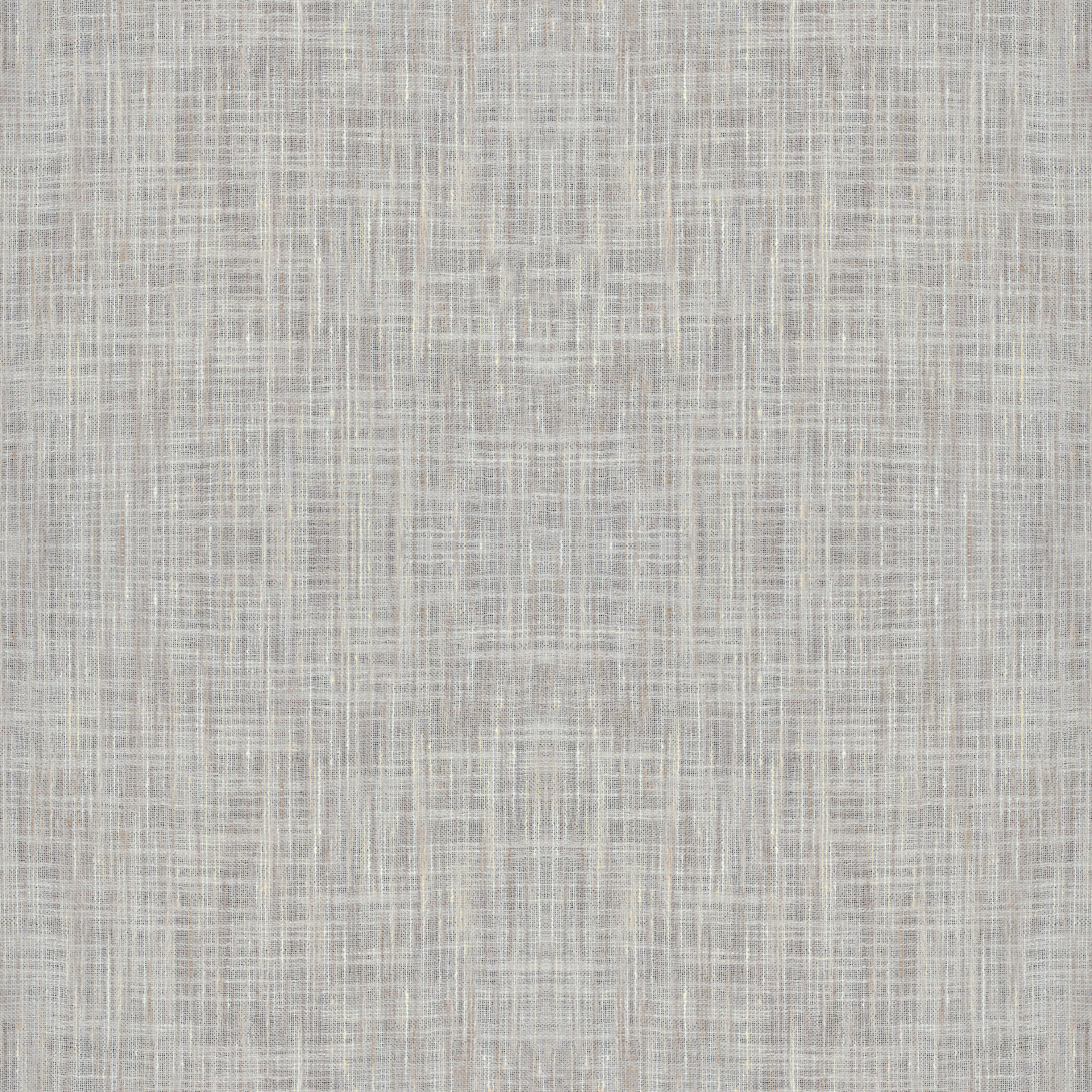 A seamless fabric texture with plain white sheer units arranged in a None pattern