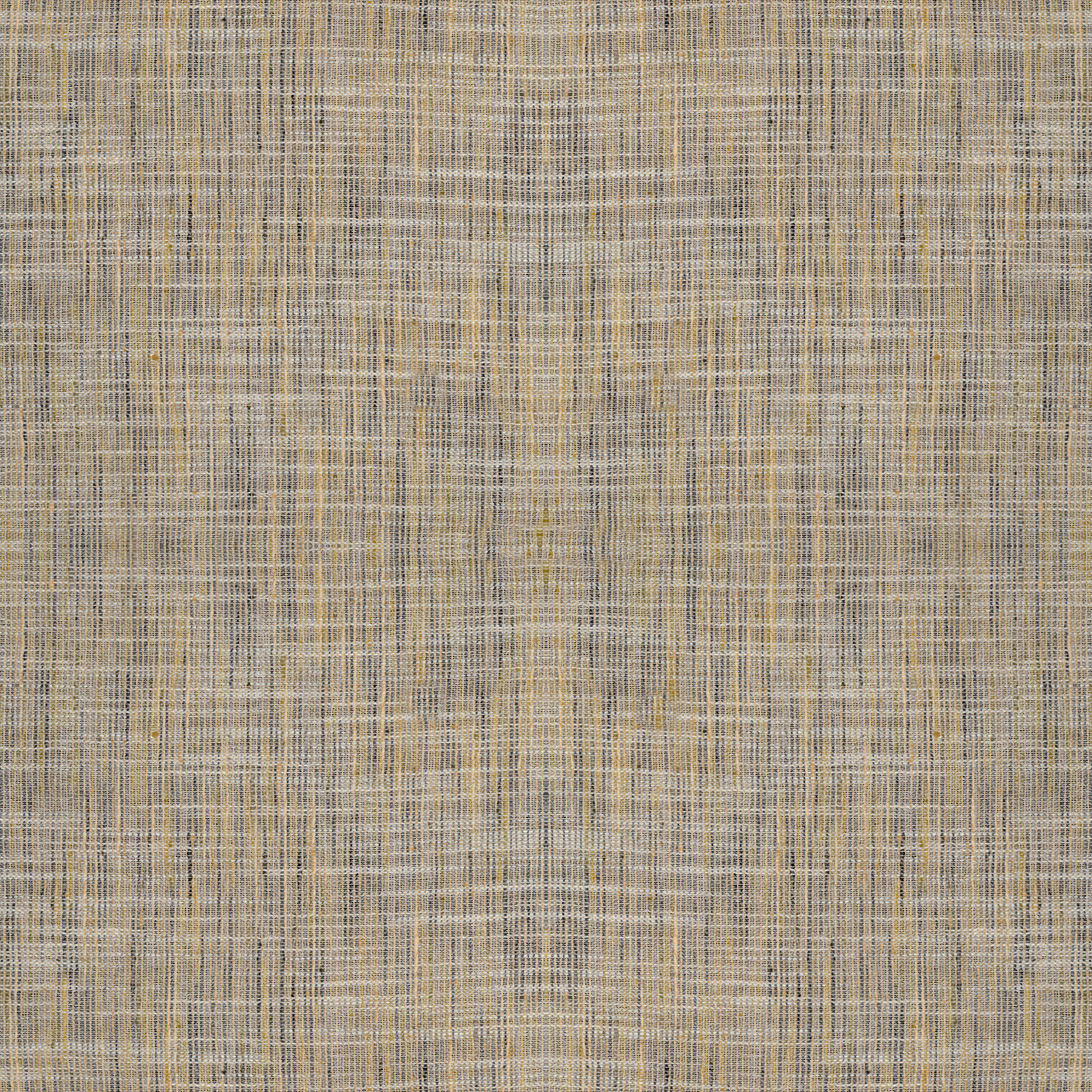 A seamless fabric texture with plain gold sheer units arranged in a None pattern