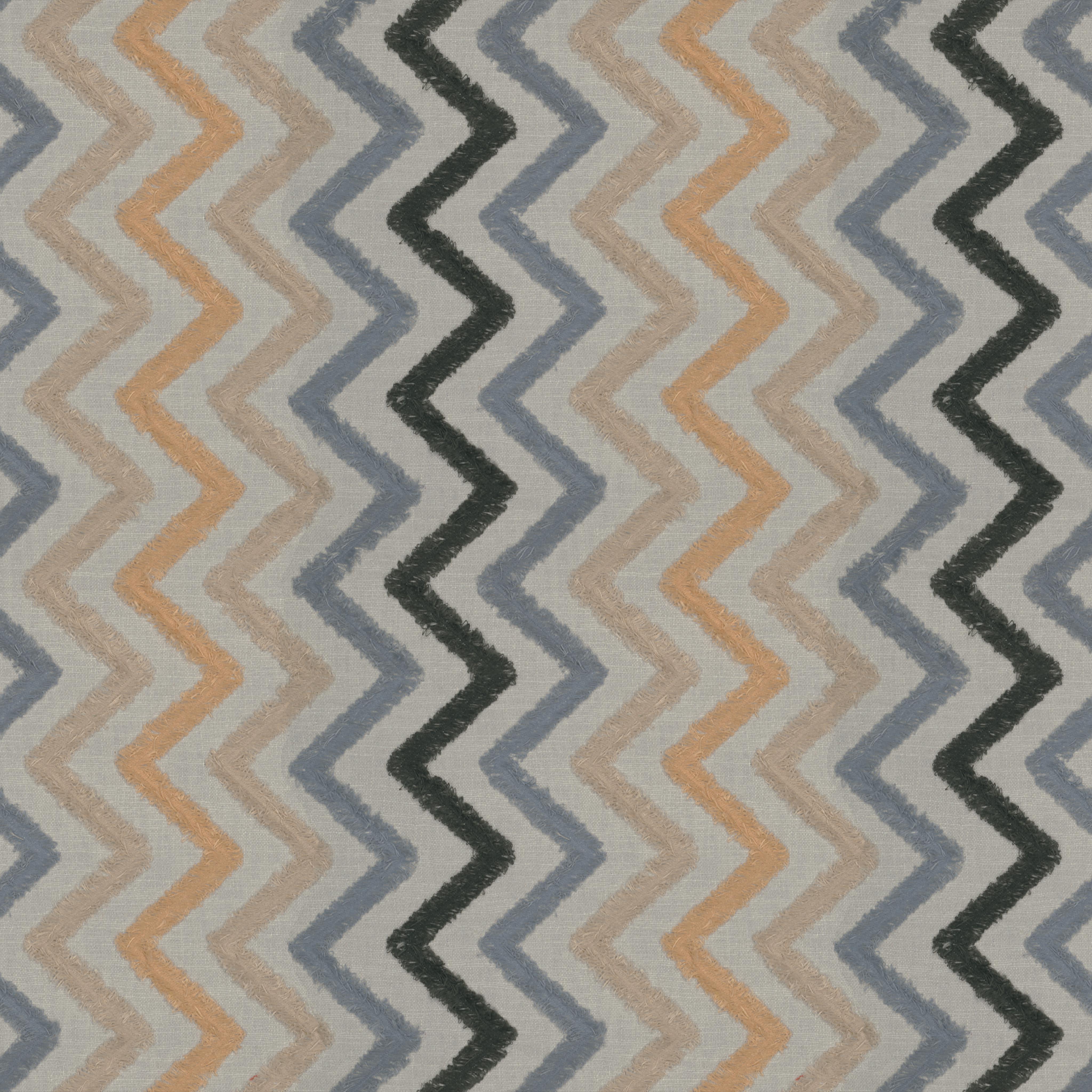 A seamless fabric texture with geometric grey embroidery units arranged in a None pattern