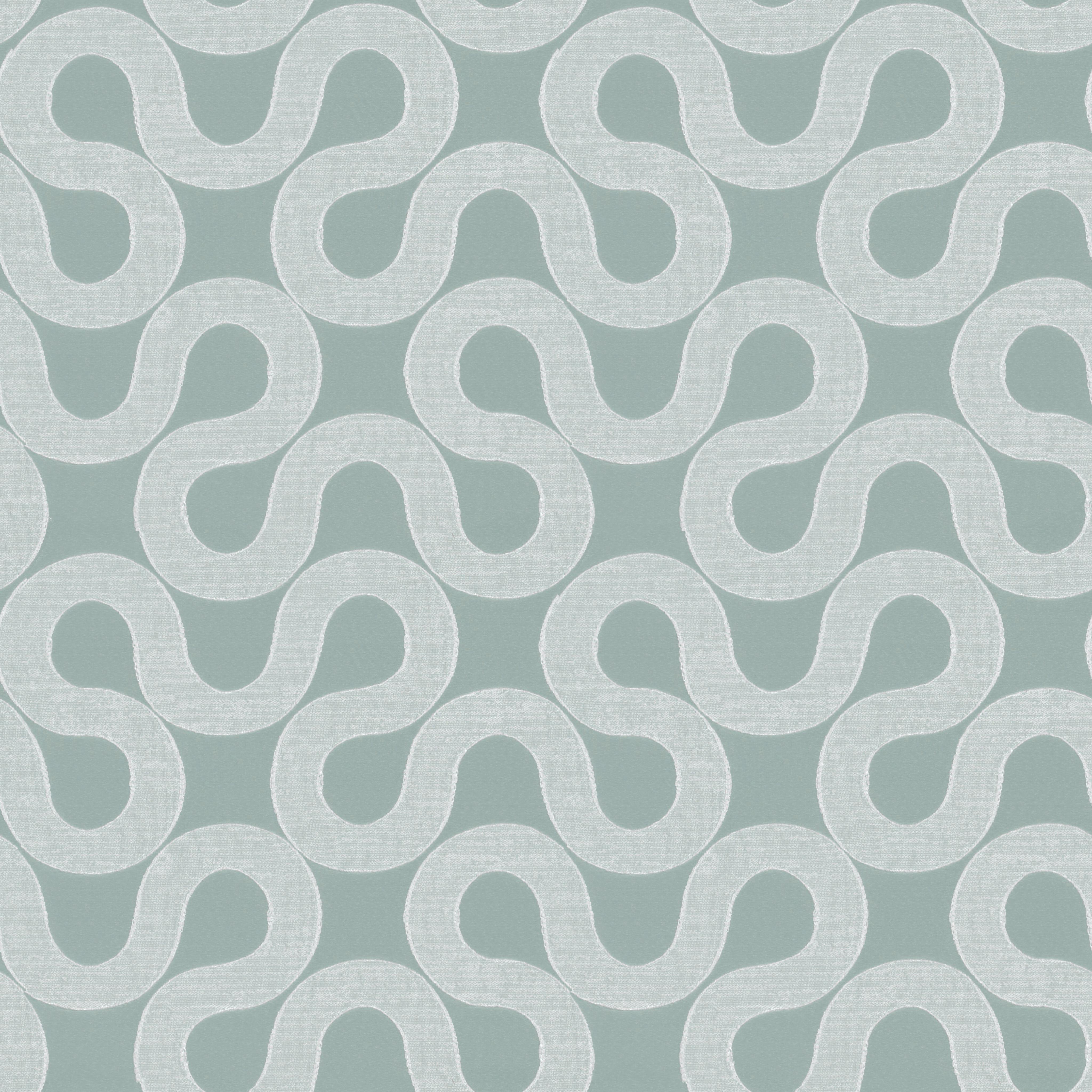 A seamless fabric texture with graphical duckegg jacquard units arranged in a None pattern