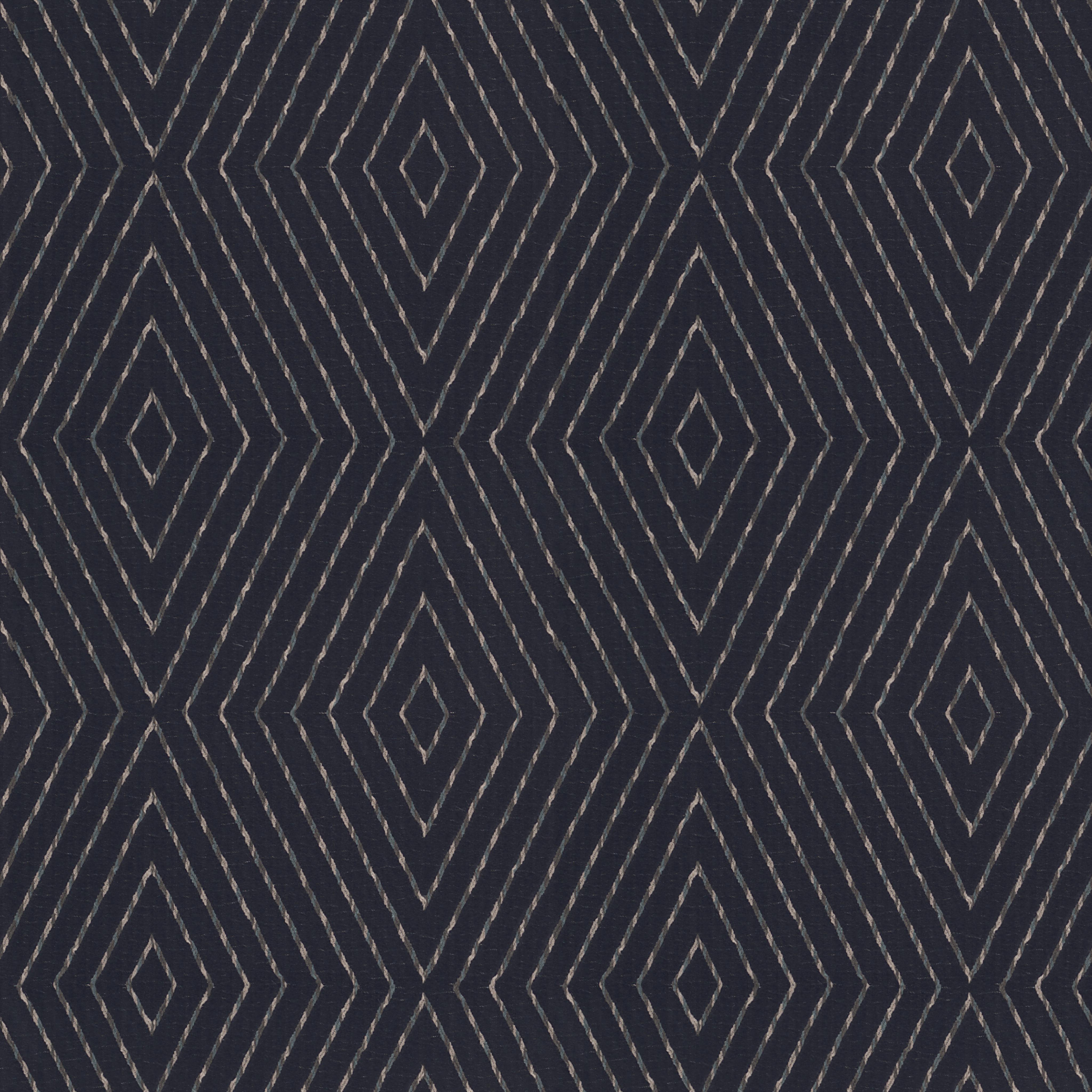 A seamless fabric texture with geometric black jacquard units arranged in a None pattern