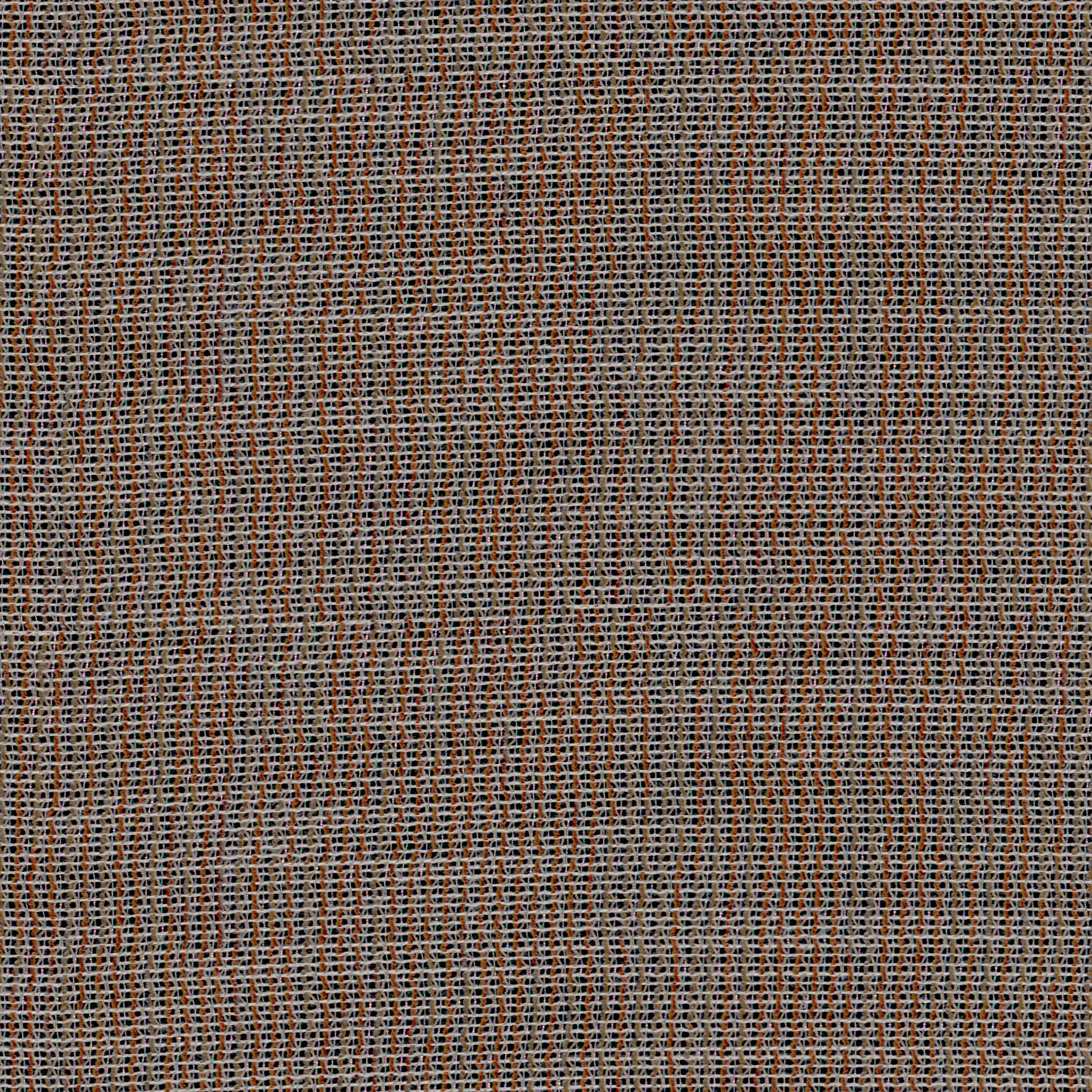 A seamless fabric texture with plain orange sheer units arranged in a None pattern