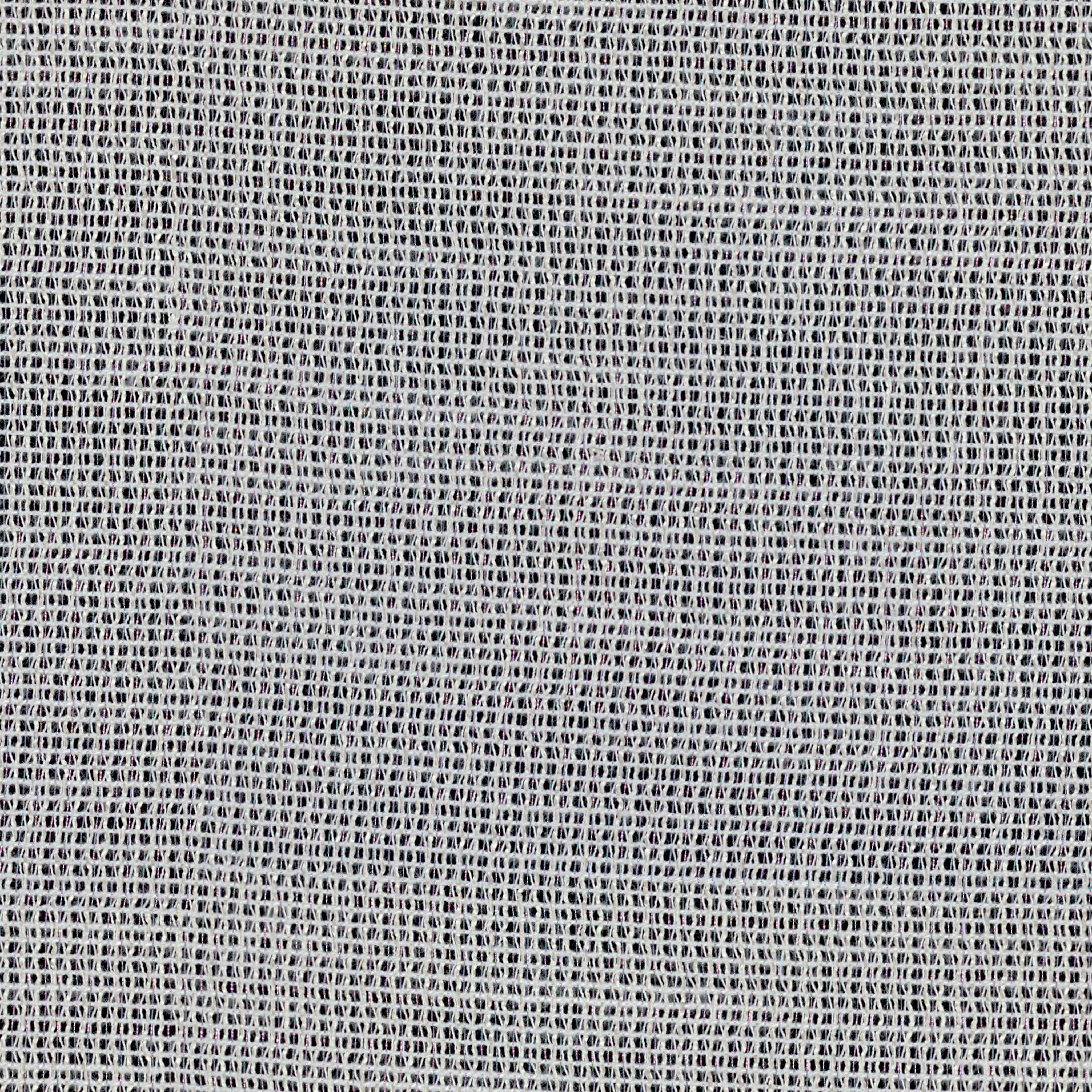 A seamless fabric texture with plain white sheer units arranged in a None pattern