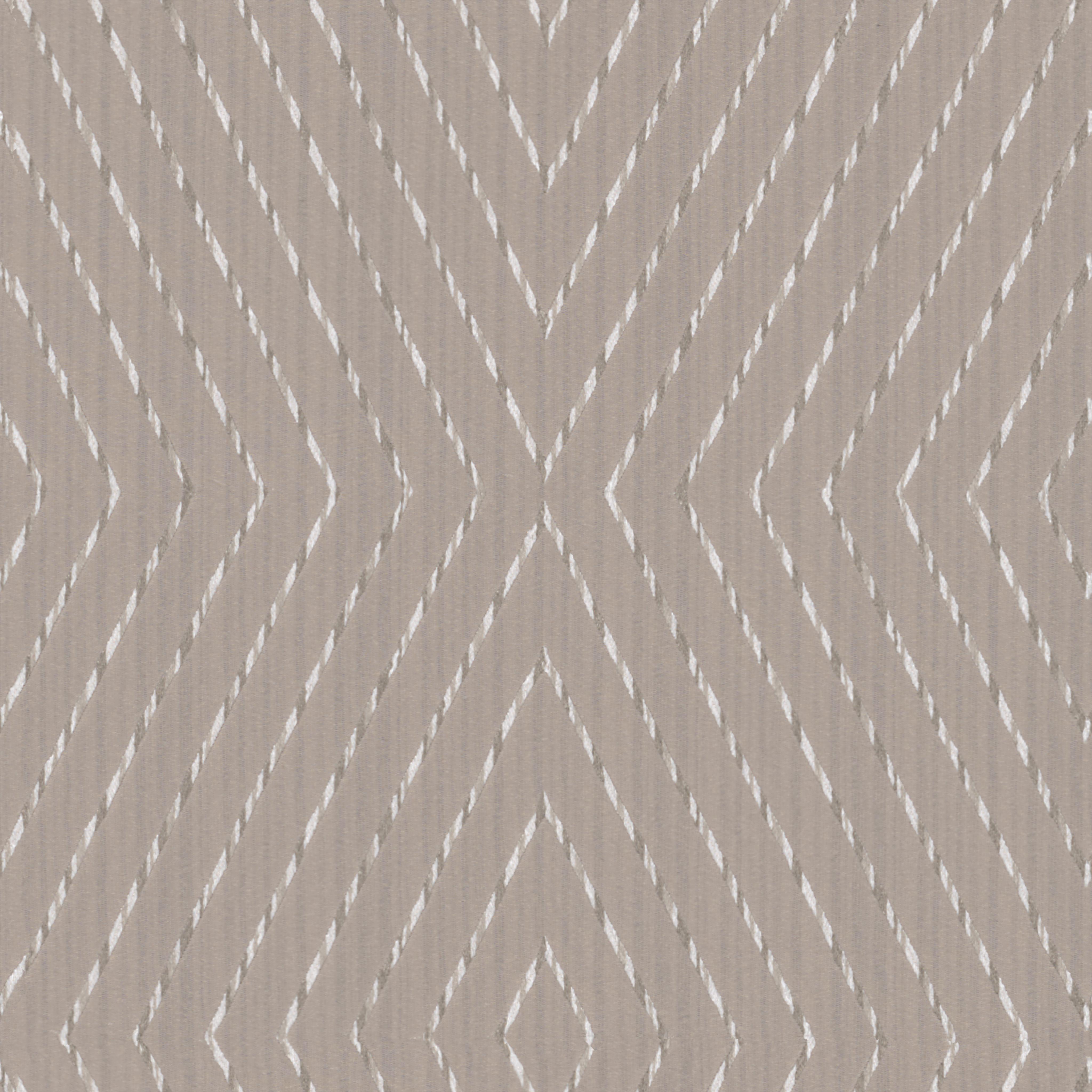 A seamless fabric texture with geometric natural jacquard units arranged in a None pattern