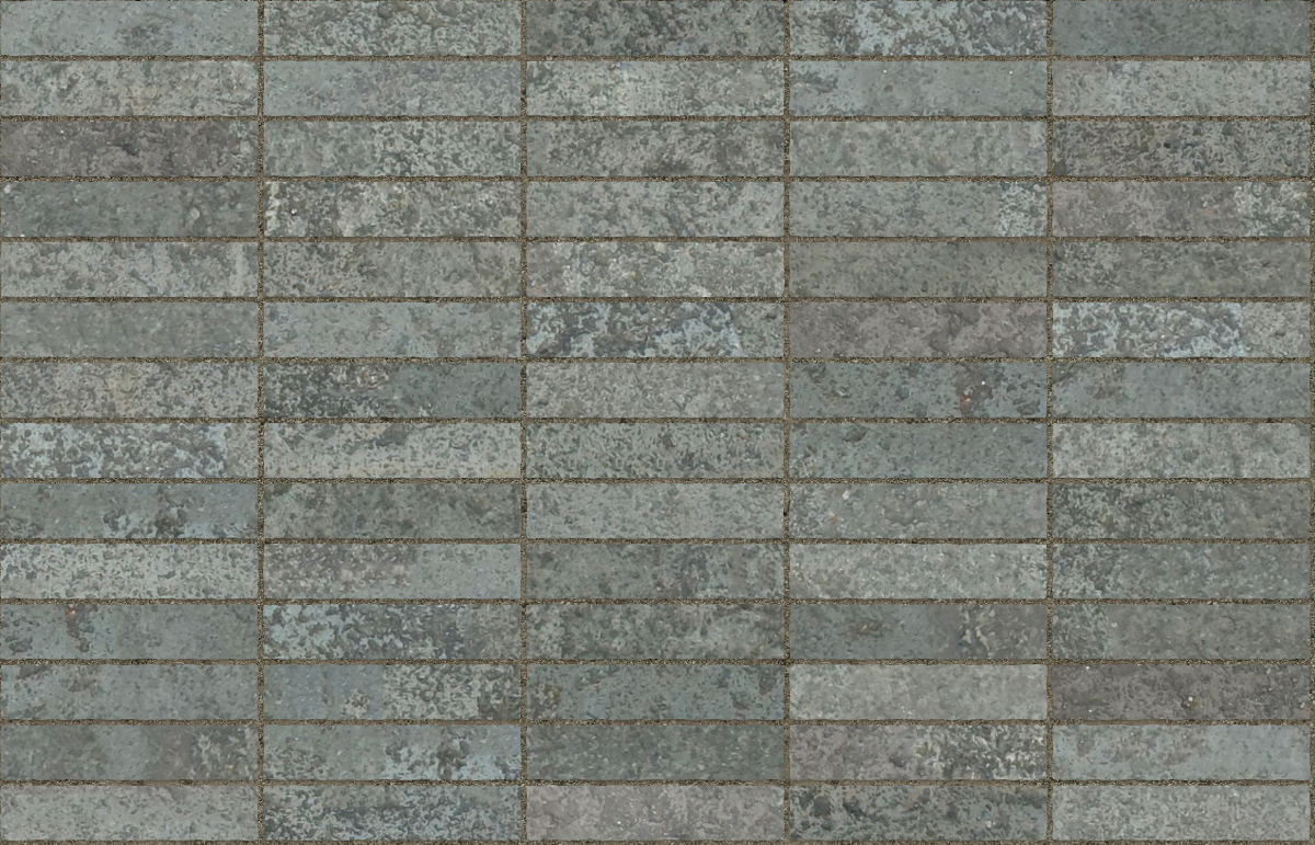 A seamless stone texture with flagstone blocks arranged in a Stack pattern