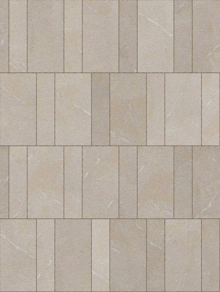 A seamless stone texture with limestone blocks arranged in a Flemish pattern