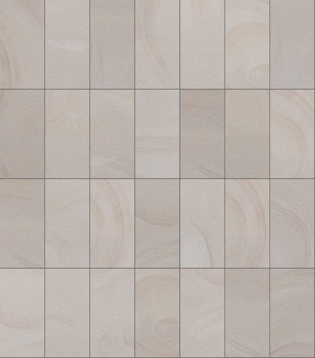 A seamless stone texture with blonde sandstone blocks arranged in a Stack pattern