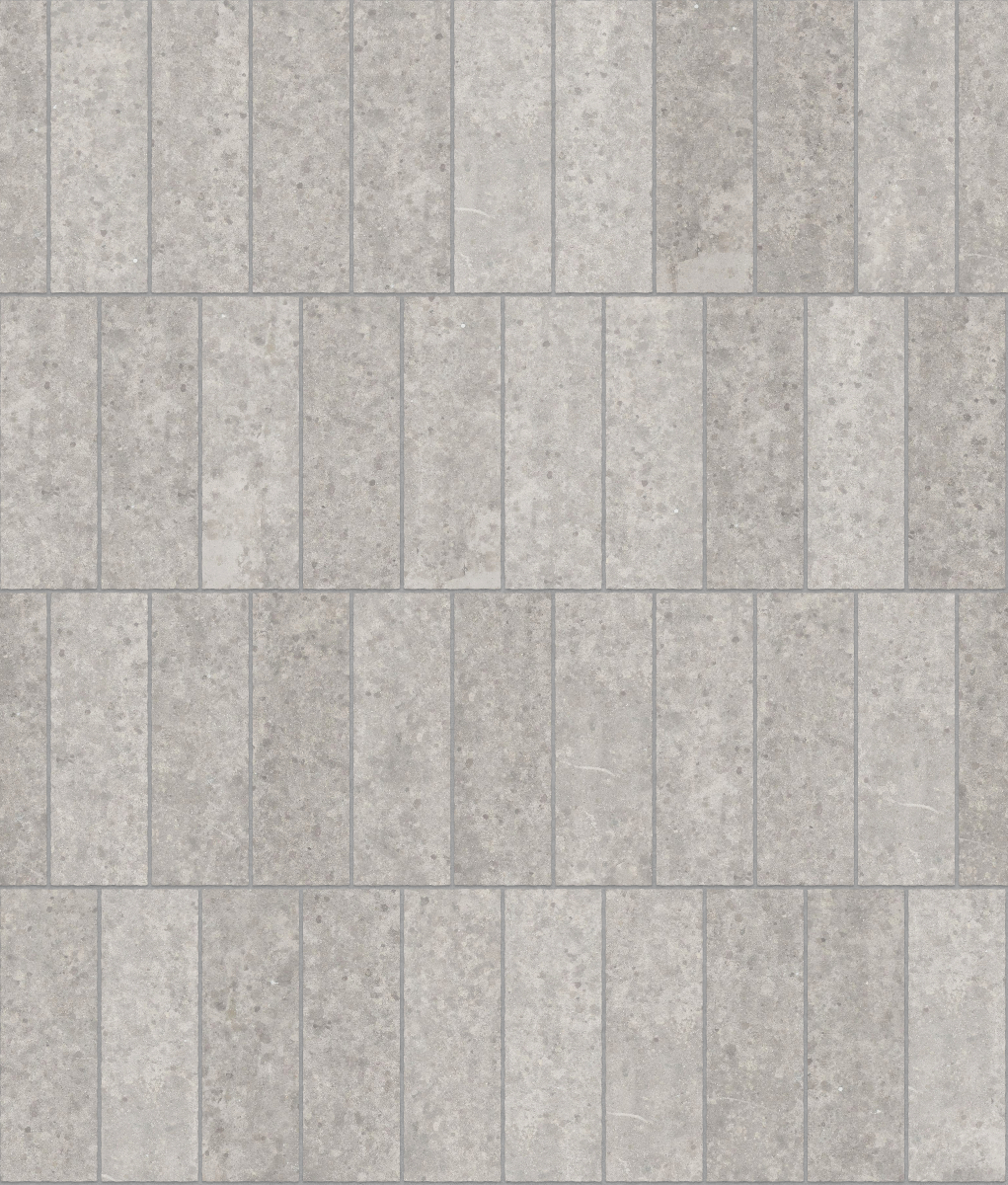 A seamless concrete texture with concrete blocks arranged in a Stretcher pattern