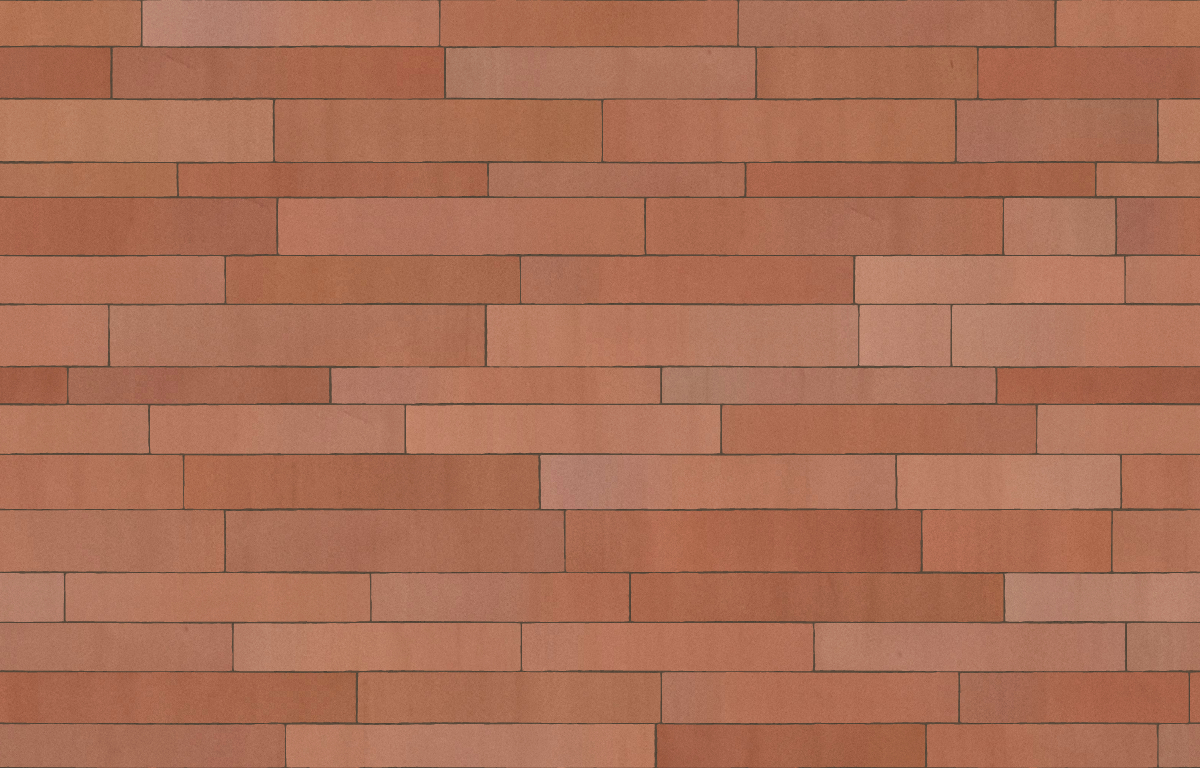 A seamless metal texture with copper sheets arranged in a Ashlar pattern