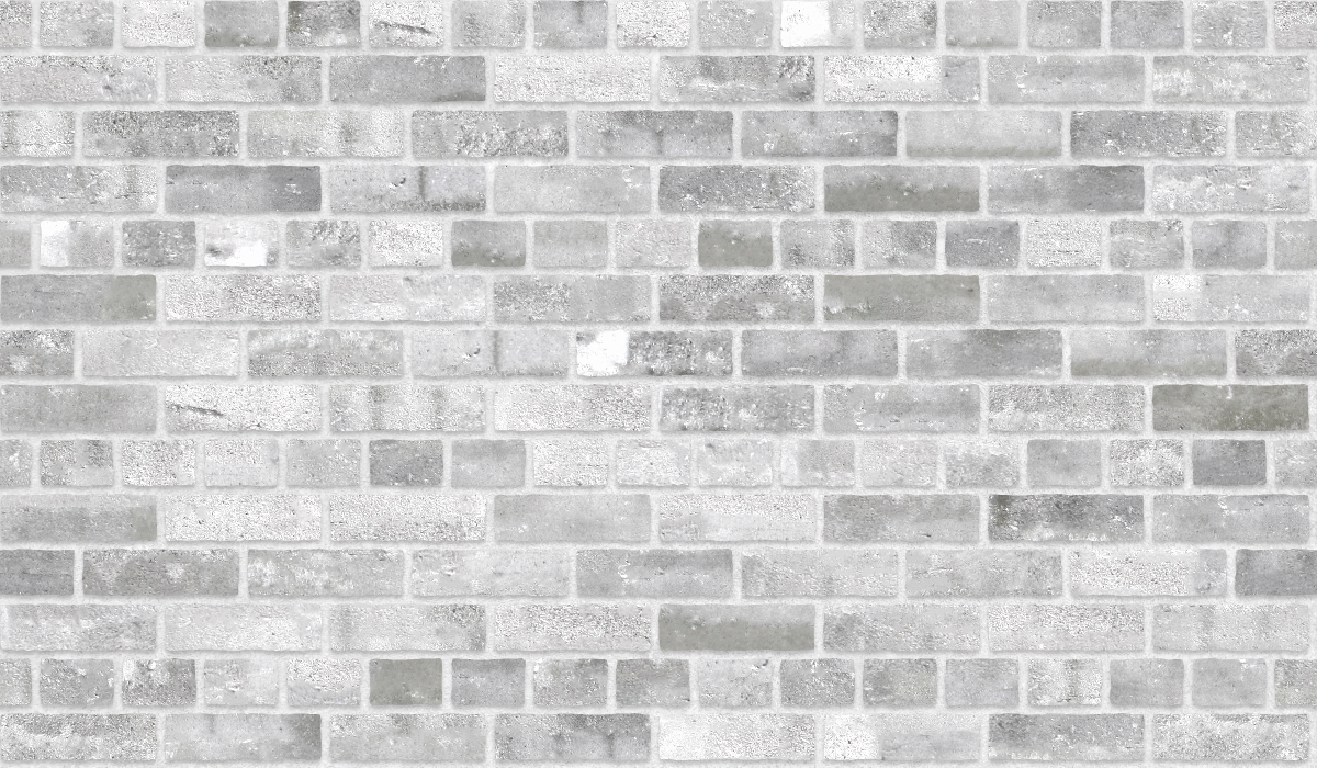 A seamless brick texture with finnish grey brick units arranged in a Common pattern