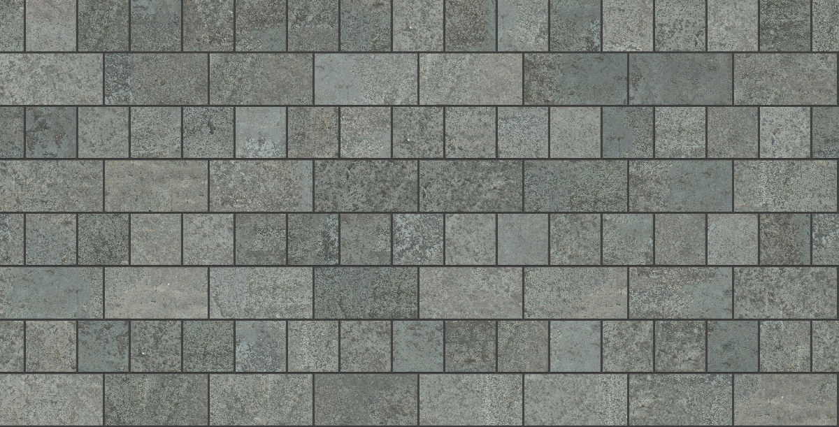 A seamless stone texture with flagstone blocks arranged in a Common pattern