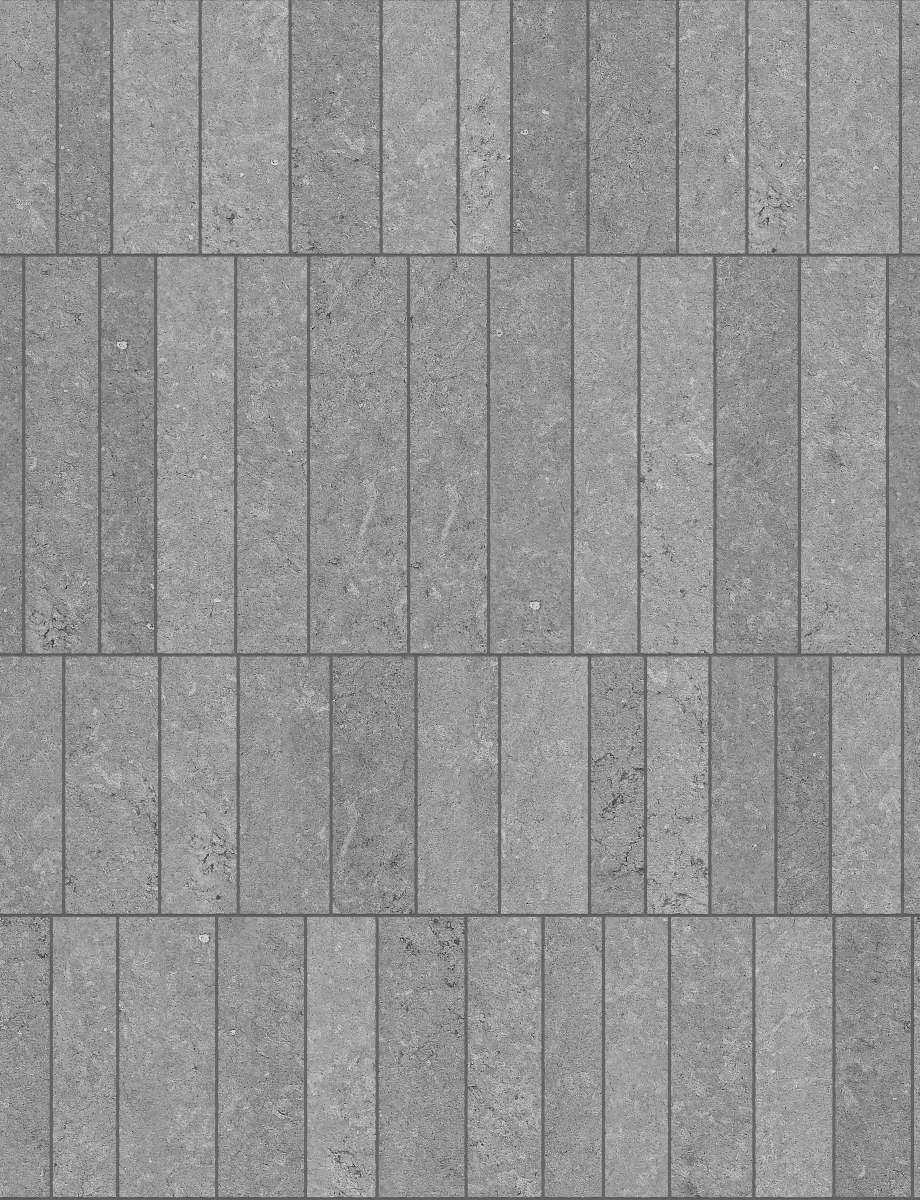 A seamless stone texture with reconstituted stone blocks arranged in a Ashlar pattern