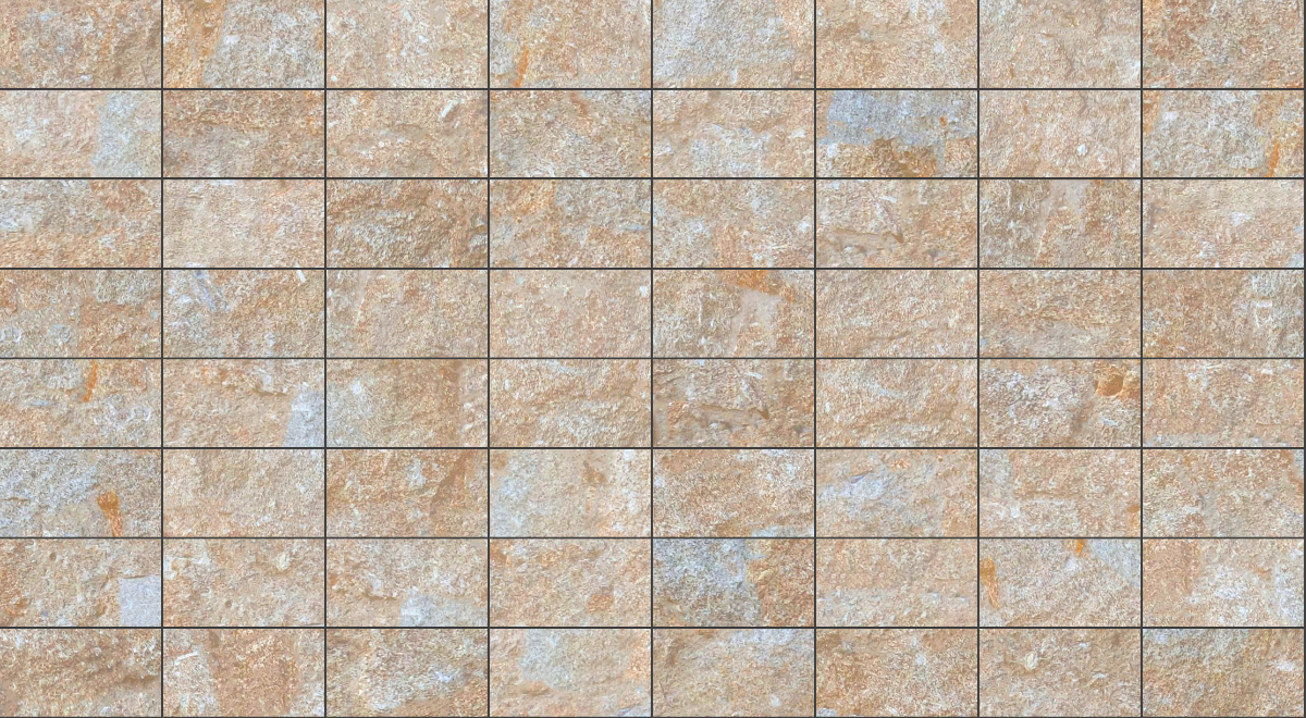 A seamless stone texture with rough limestone blocks arranged in a Stack pattern
