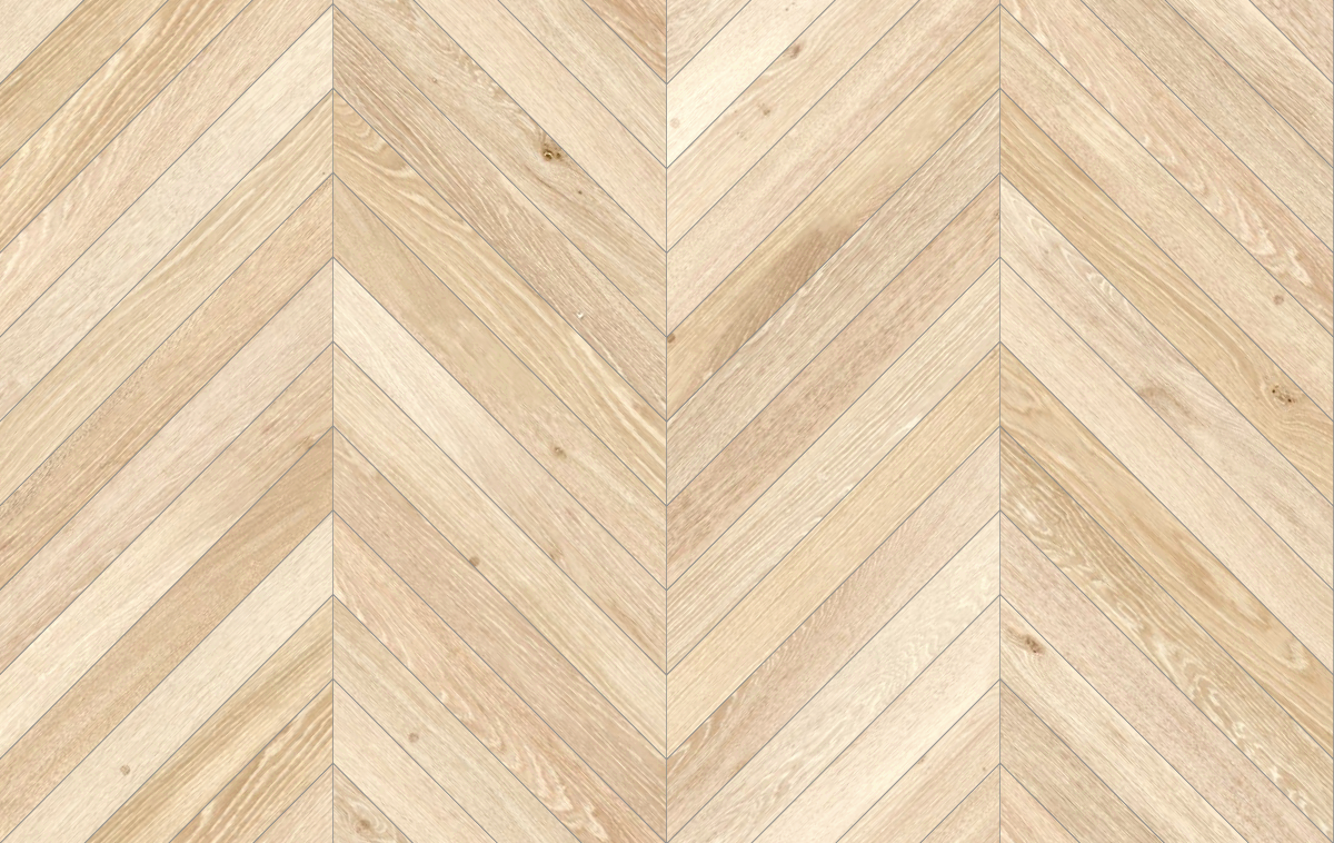 A seamless wood texture with ash boards arranged in a Chevron pattern