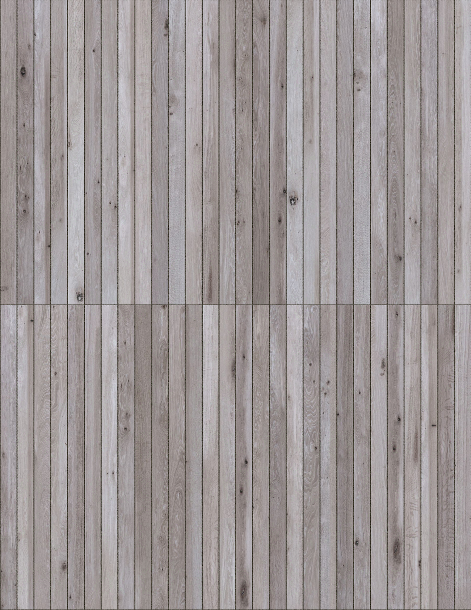 A seamless wood texture with weathered timber boards arranged in a Stack pattern