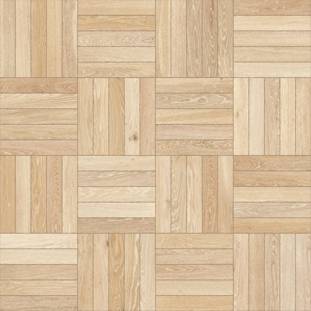 A seamless wood texture with ash boards arranged in a Basketweave pattern