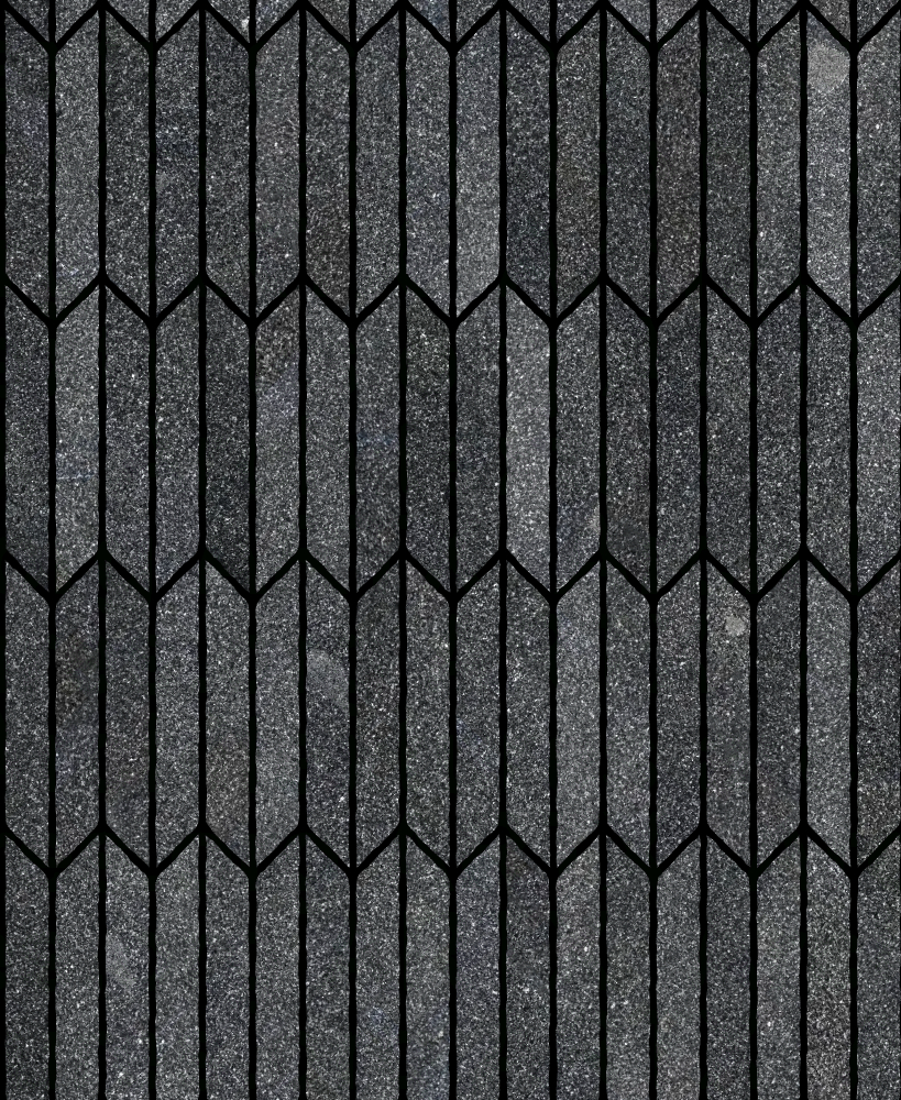 A seamless stone texture with granite blocks arranged in a Chevron pattern