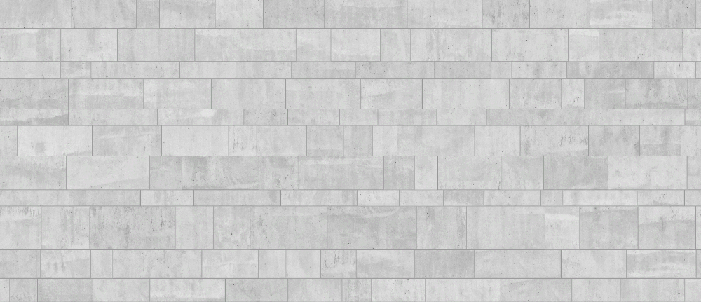 A seamless concrete texture with in situ concrete blocks arranged in a Ashlar pattern