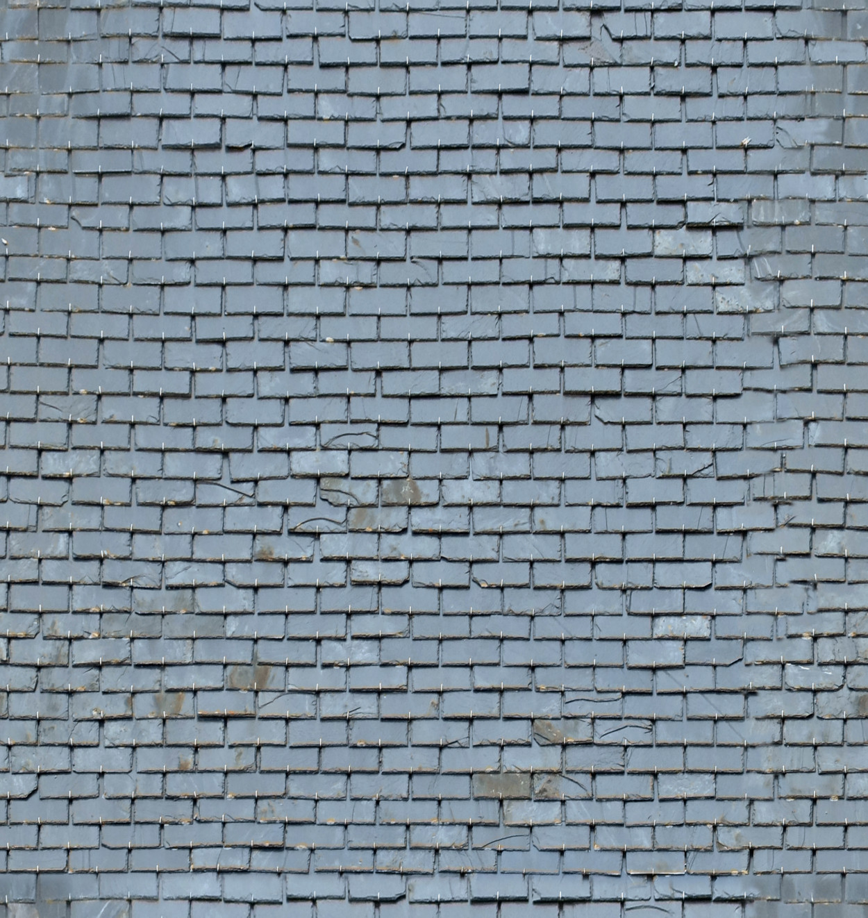 A seamless broken slate tiles texture for use in architectural drawings and 3D models