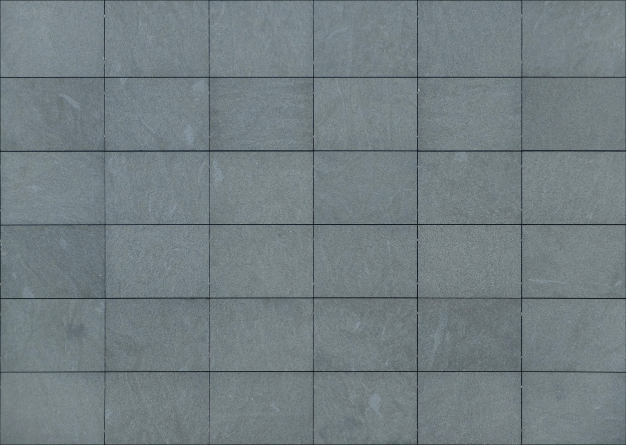 A seamless dark granite rainscreen cladding texture for use in architectural drawings and 3D models