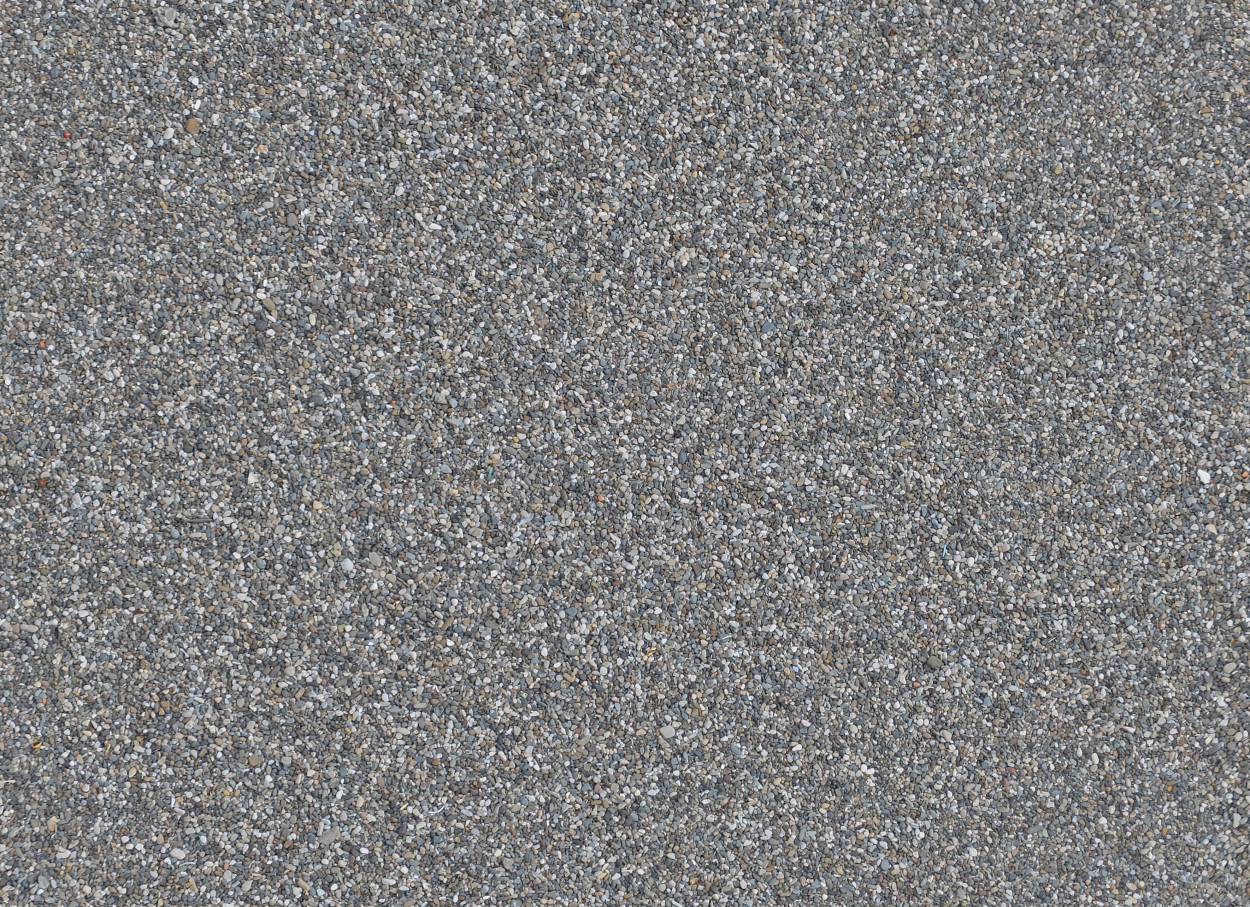 A seamless gravel texture for use in architectural drawings and 3D models