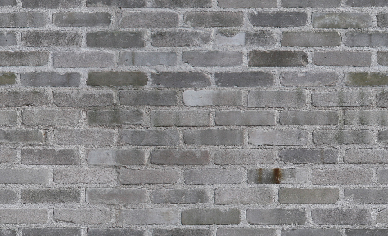 A seamless grey brick texture for use in architectural drawings and 3D models