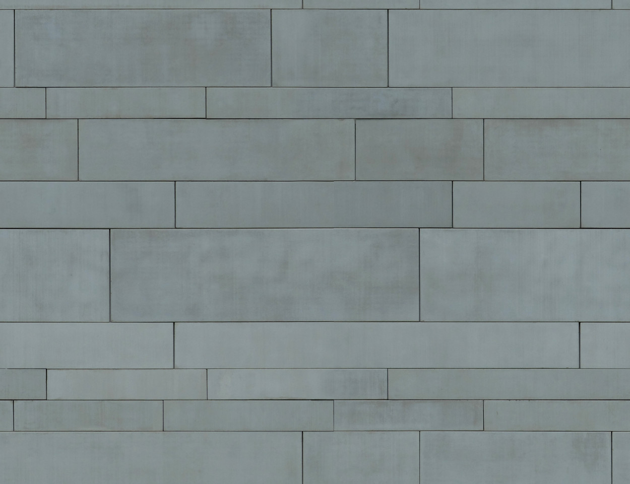 A seamless metal cladding panels texture for use in architectural drawings and 3D models