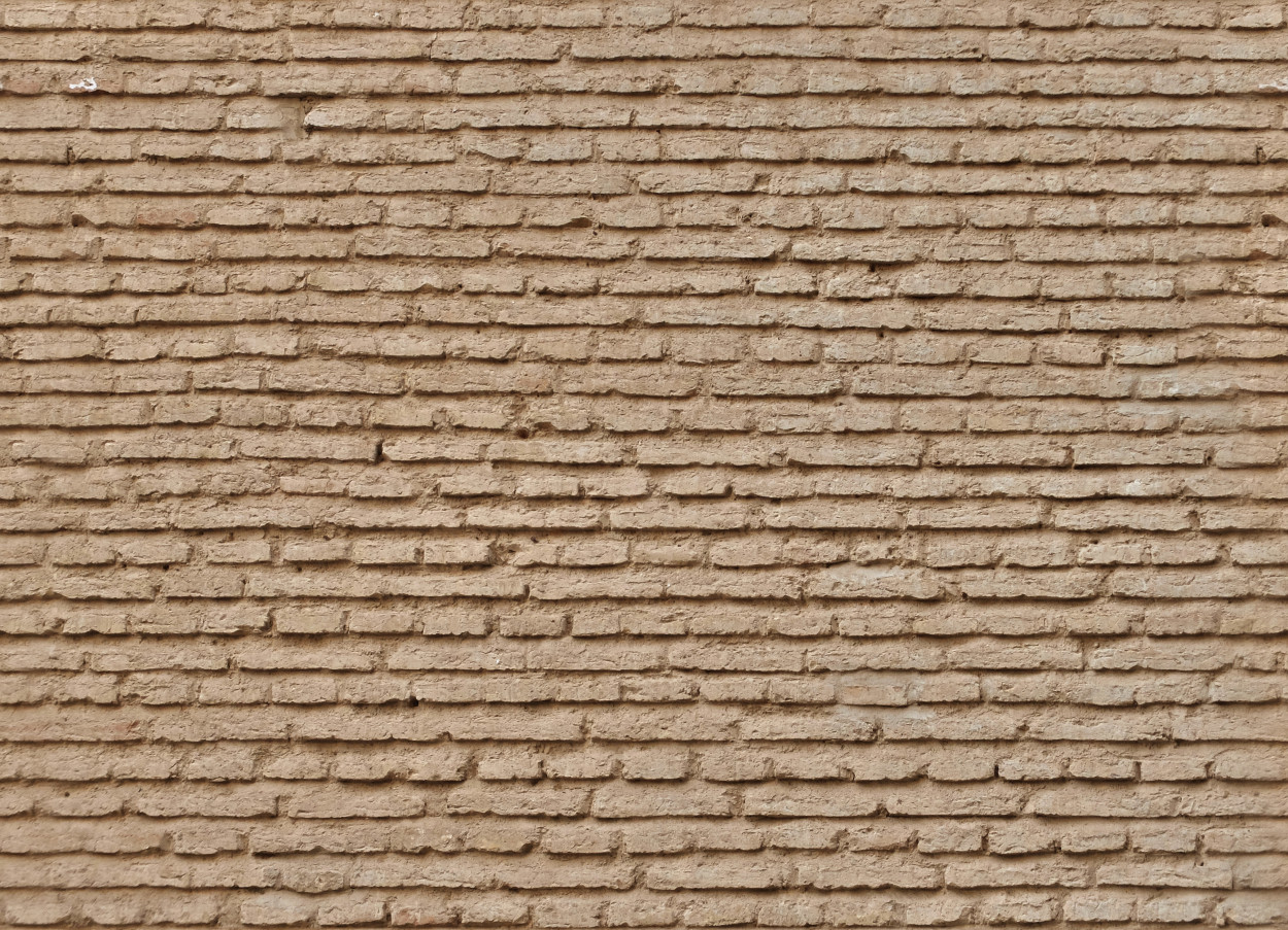 A seamless old brick wall texture for use in architectural drawings and 3D models