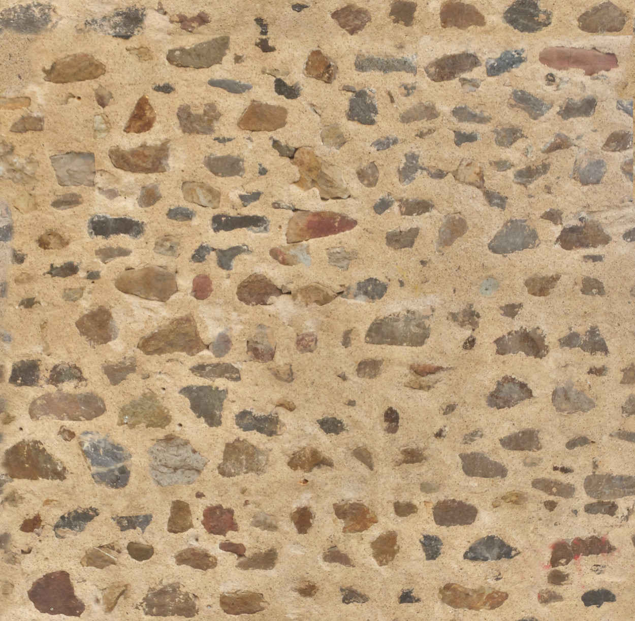 A seamless overcast stone texture for use in architectural drawings and 3D models