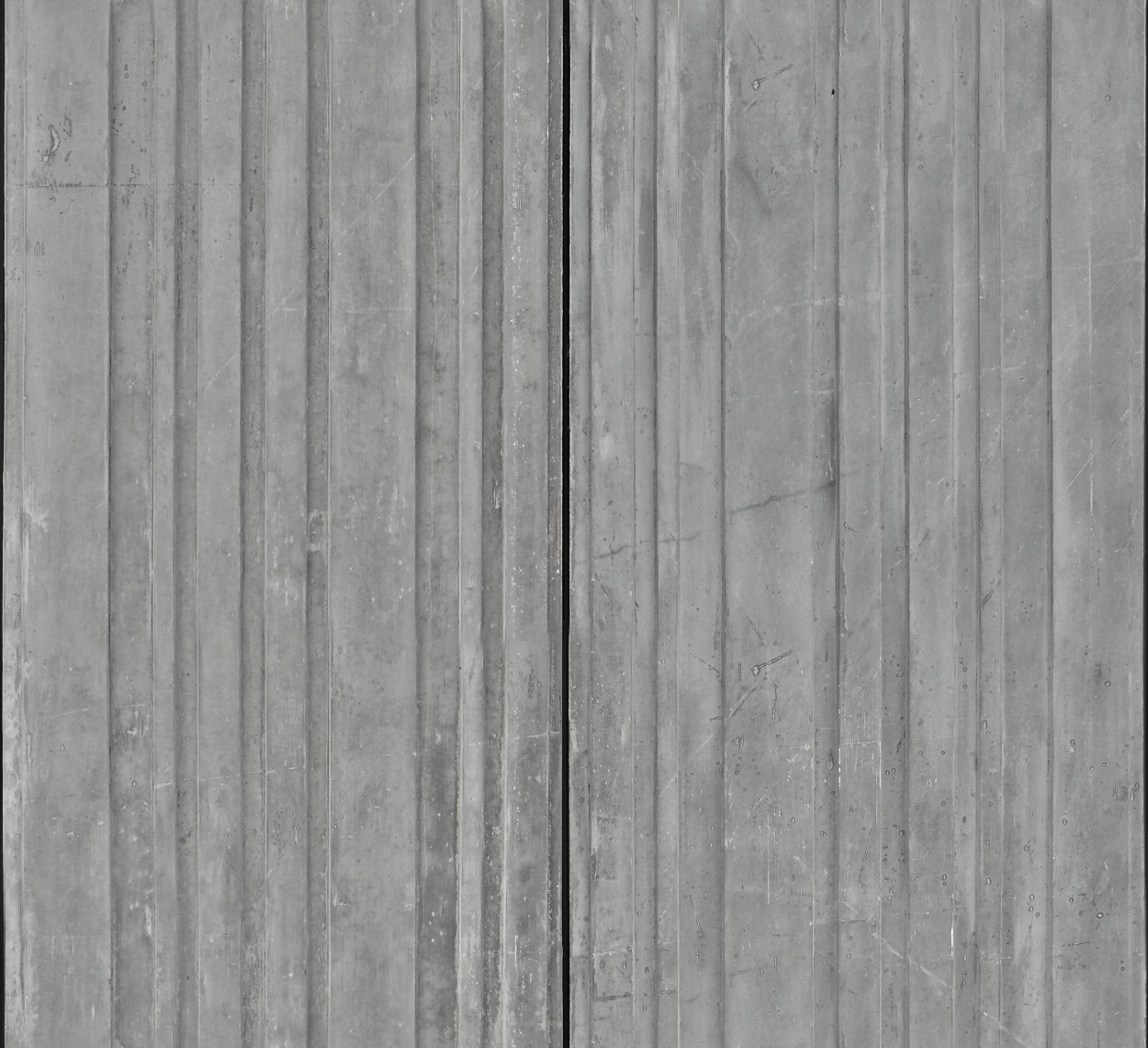 A seamless profiled concrete panles texture for use in architectural drawings and 3D models