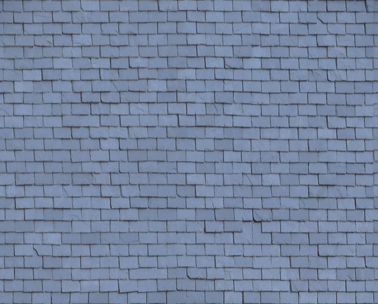 A seamless slate roof tiles texture for use in architectural drawings and 3D models