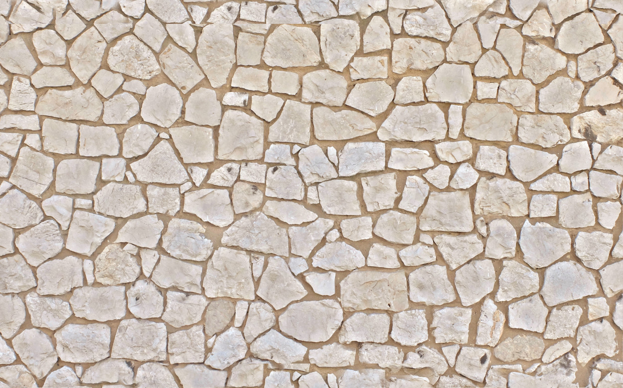 A seamless stone rubble wall texture for use in architectural drawings and 3D models