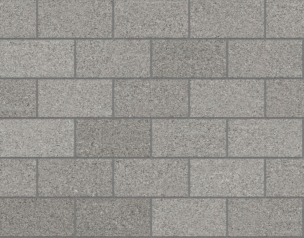 A seamless concrete texture with cmu block blocks arranged in a Stretcher pattern