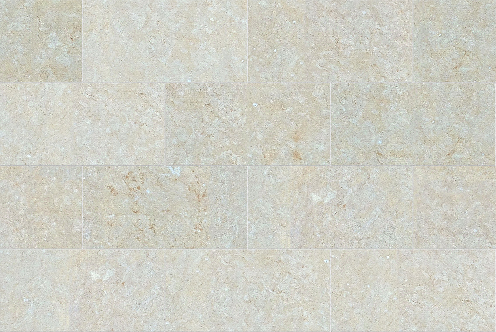 A seamless stone texture with reconstituted stone blocks arranged in a Stretcher pattern