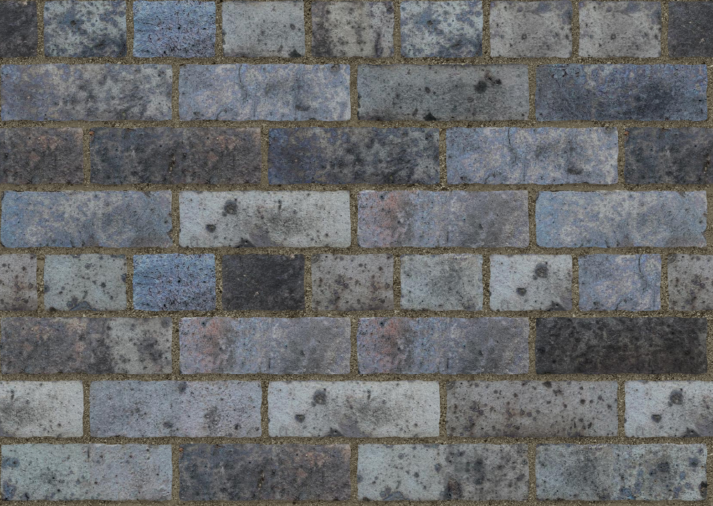 A seamless brick texture with blundell units arranged in a Common pattern