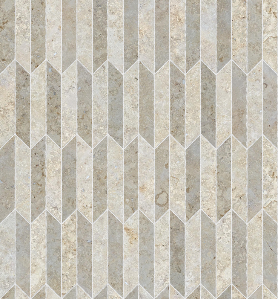 A seamless stone texture with limestone blocks arranged in a Chevron pattern
