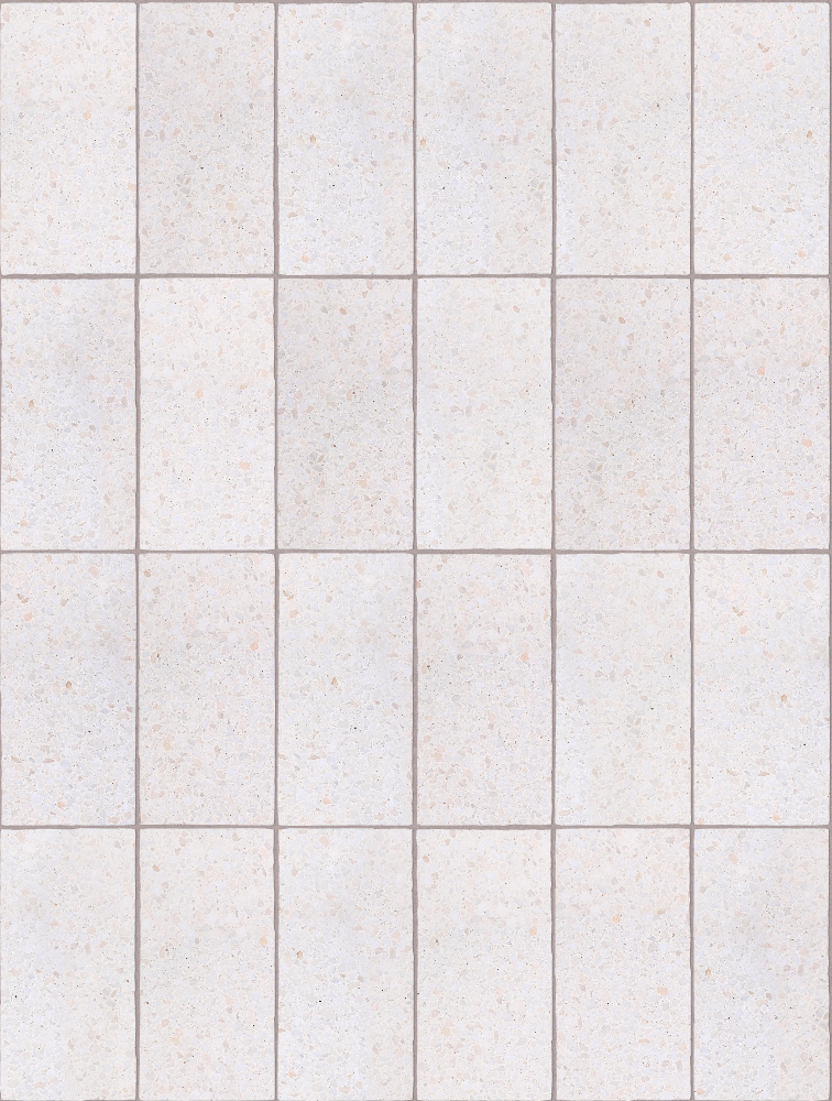A seamless concrete texture with polished concrete blocks arranged in a Stack pattern