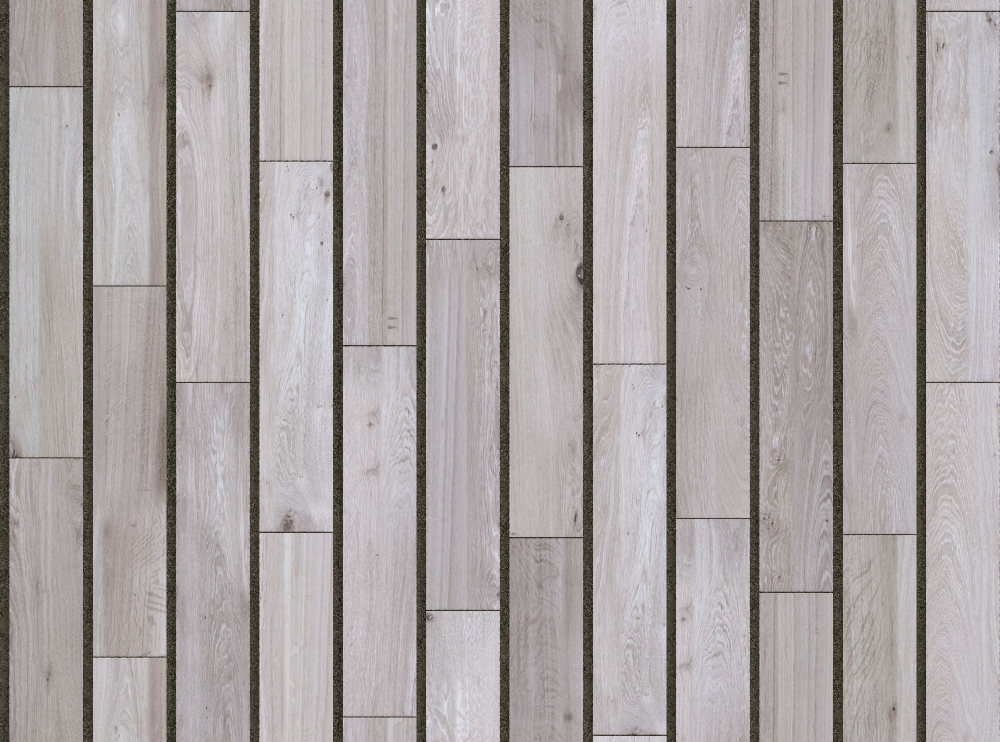 A seamless wood texture with weathered timber boards arranged in a Staggered pattern