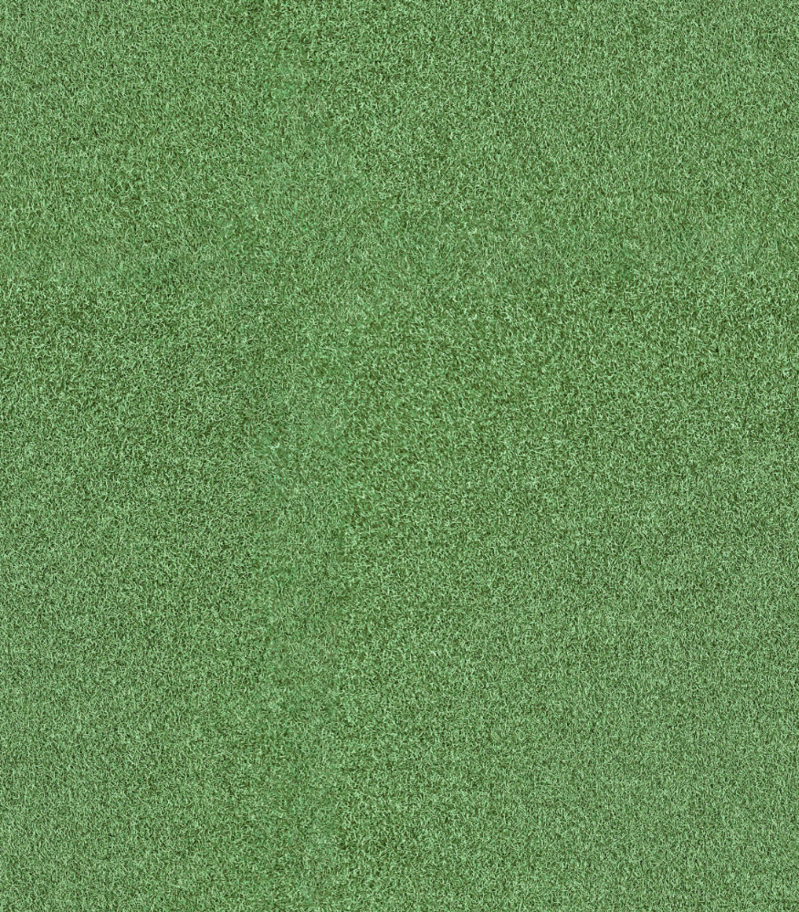 A seamless surfacing texture with artificial grass units arranged in a None pattern
