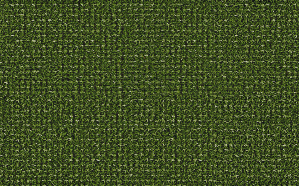 A seamless surfaces texture with plastic grass units arranged in a None pattern