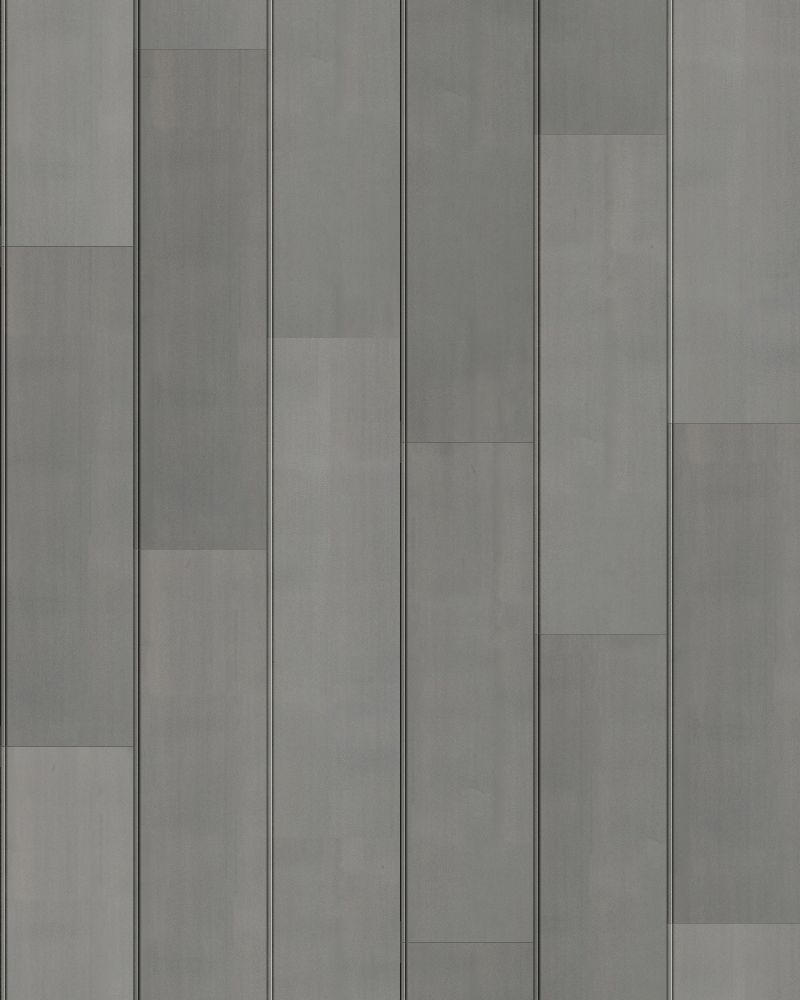 A seamless metal texture with zinc sheets arranged in a Staggered pattern