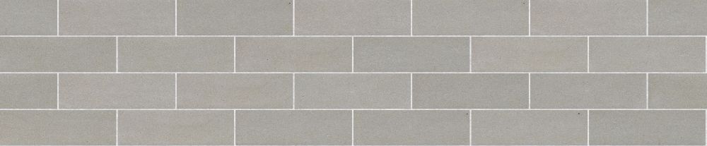 A seamless brick texture with buff porcelain brick units arranged in a Stretcher pattern