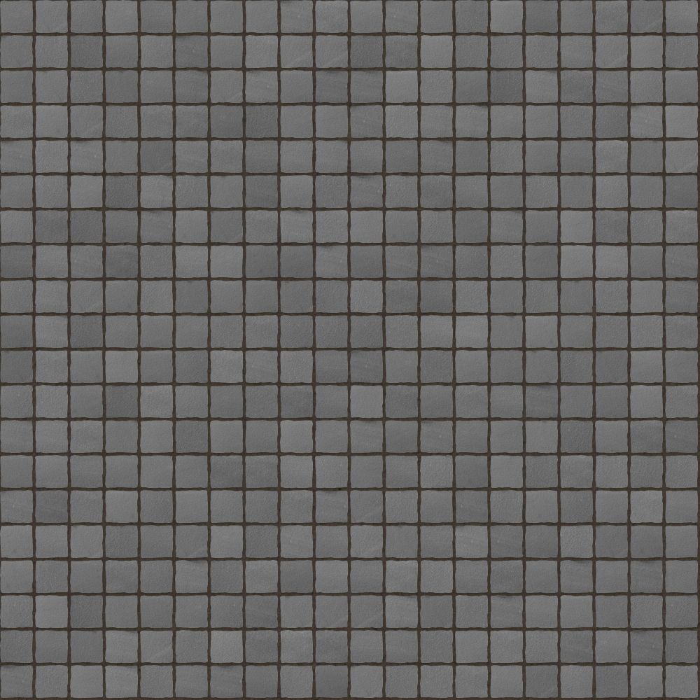 A seamless ceramic texture with matte tiles arranged in a Stack pattern