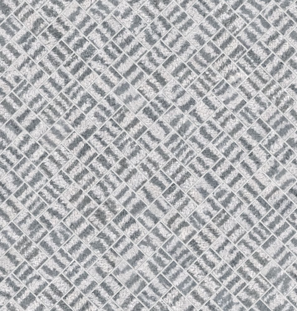 A seamless fabric texture with zebra pattern units arranged in a Herringbone pattern