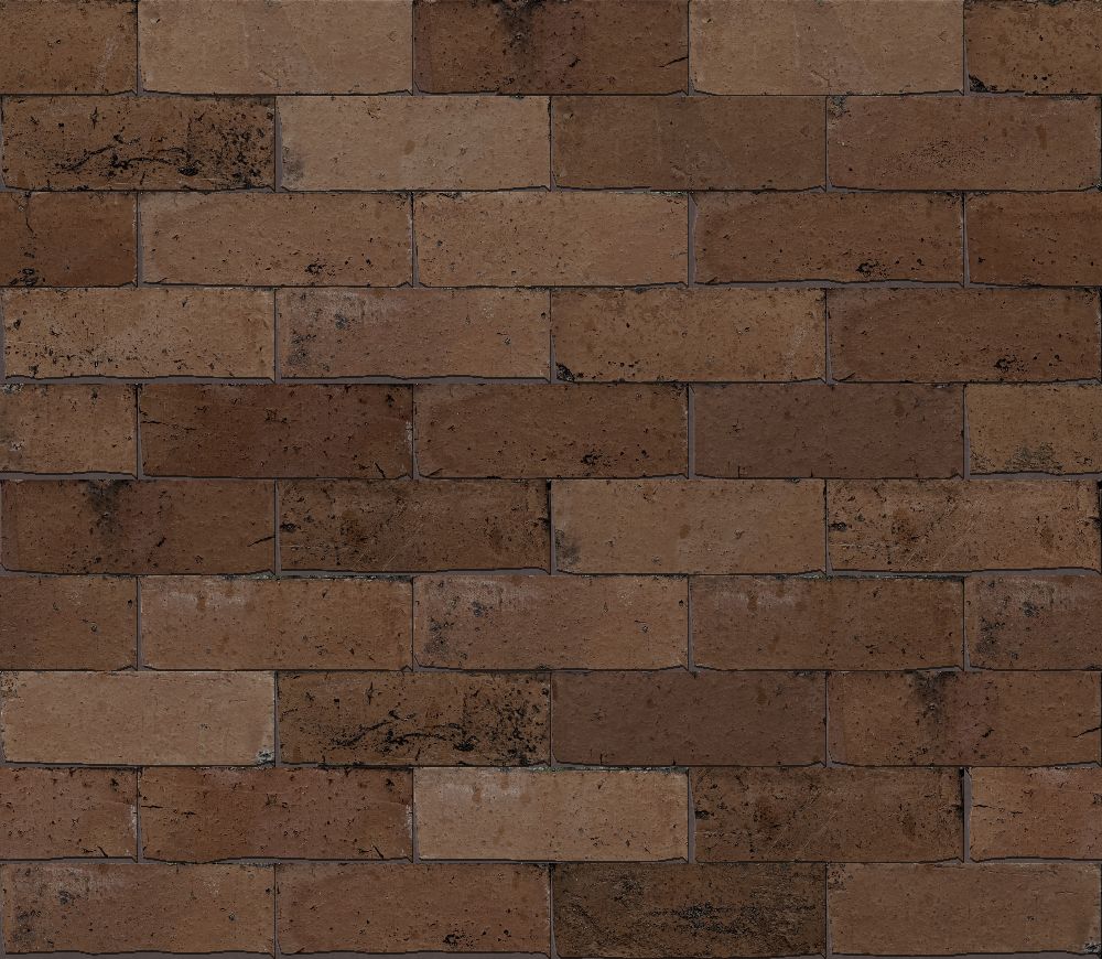 A seamless brick texture with pilotage units arranged in a Stretcher pattern