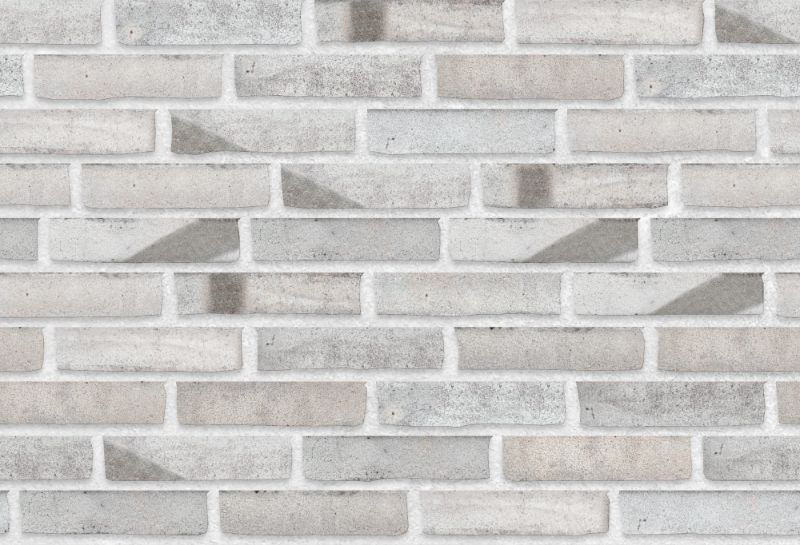 A seamless brick texture with mushroom / raw units arranged in a  pattern