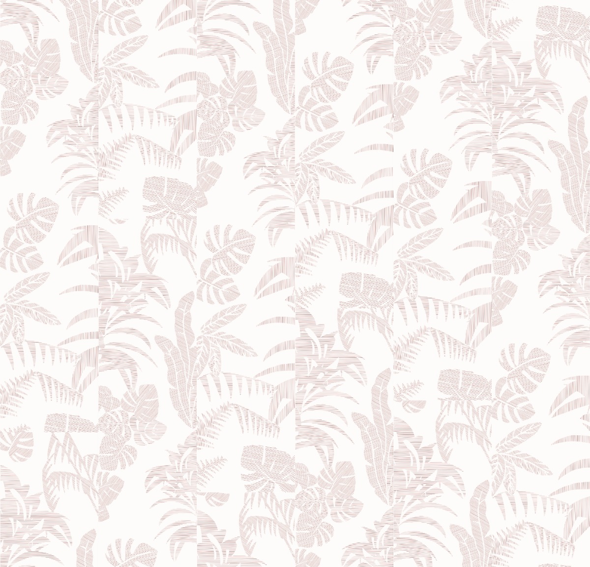 A seamless wallpaper texture with flourish wallpaper in rose units arranged in a  pattern