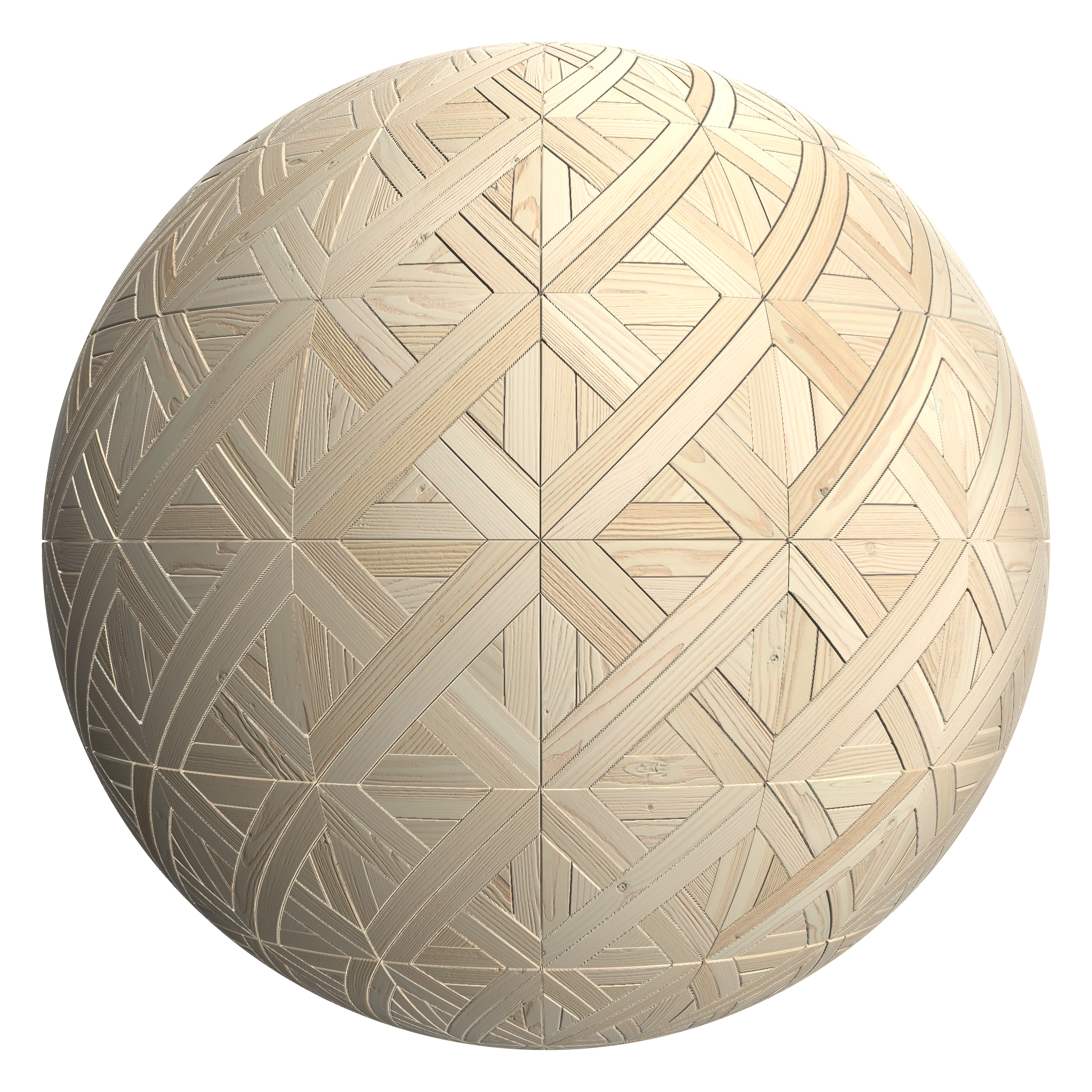3D sphere preview of Douglas Fir, Versailles seamless texture
